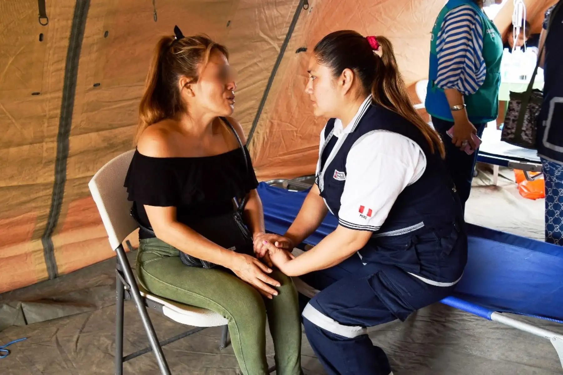 Villa El Salvador: Minsa realizó 433 atenciones de salud mental en zona de siniestro. Foto: ANDINA/Difusión.