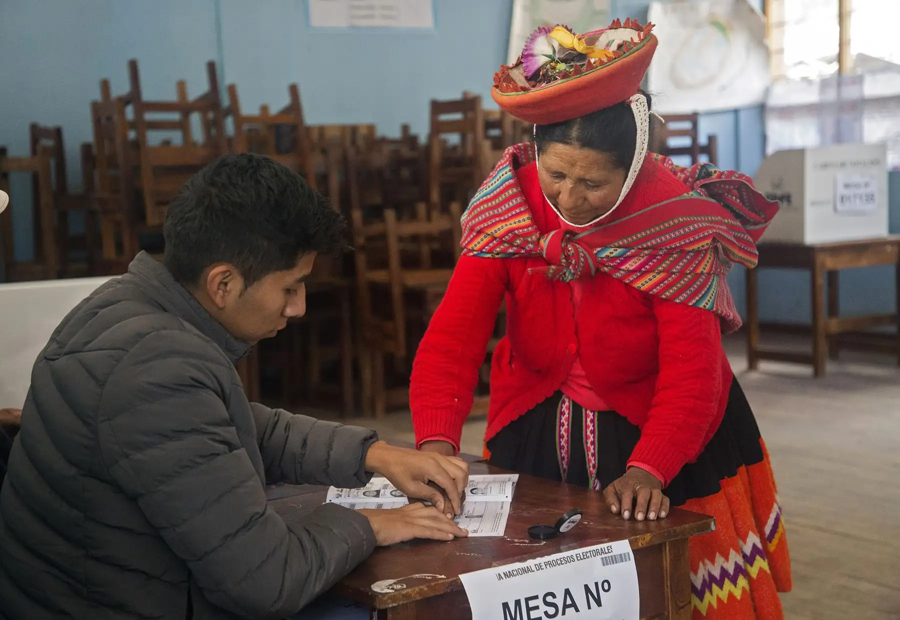 Hasta el 20 de noviembre de 2020 se recibirán las solicitudes de centros poblados para instalar mesas de sufragio en su propia localidad para las elecciones del 2021. Foto: AFP