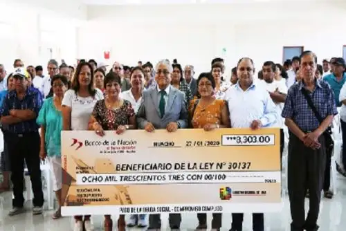 Los cheques son entregados, en simultáneo, en Barranca, Huaura y Huaral, mientras que el 30 de enero será en Cañete. El monto asignado supera los 35 millones de soles