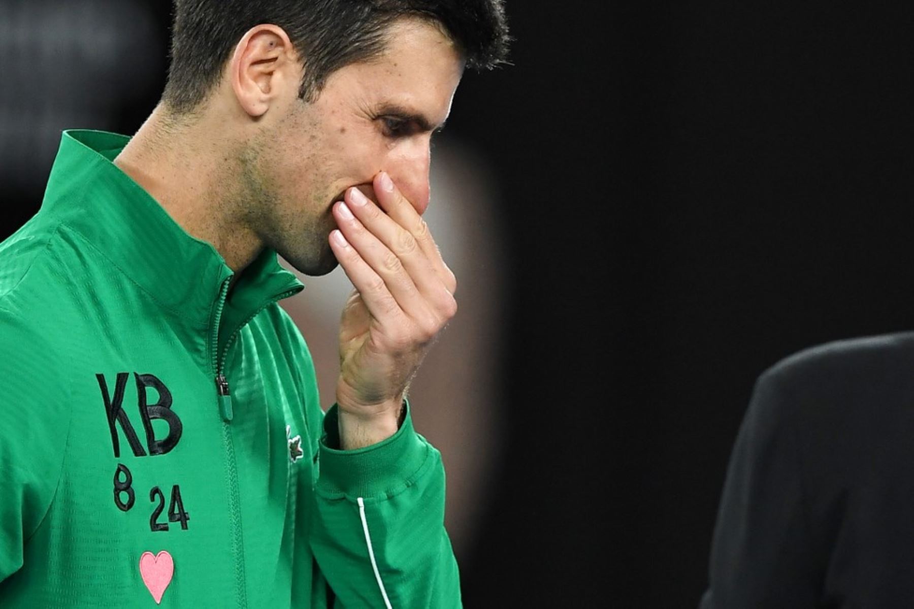 Djokovic llora al hablar sobre el significado que tiene Kobe Bryant en su carrera deportiva
