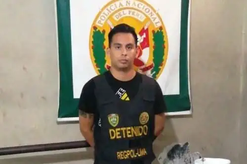 Carlos Oncoy Flores, acusado del delito de tentativa de feminicidio. Foto: ANDINA/Difusión.