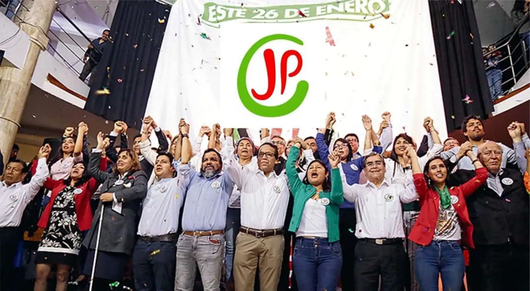 Juntos por el Perú no pasaría la valla electoral para alcanzar representación parlamentaria.