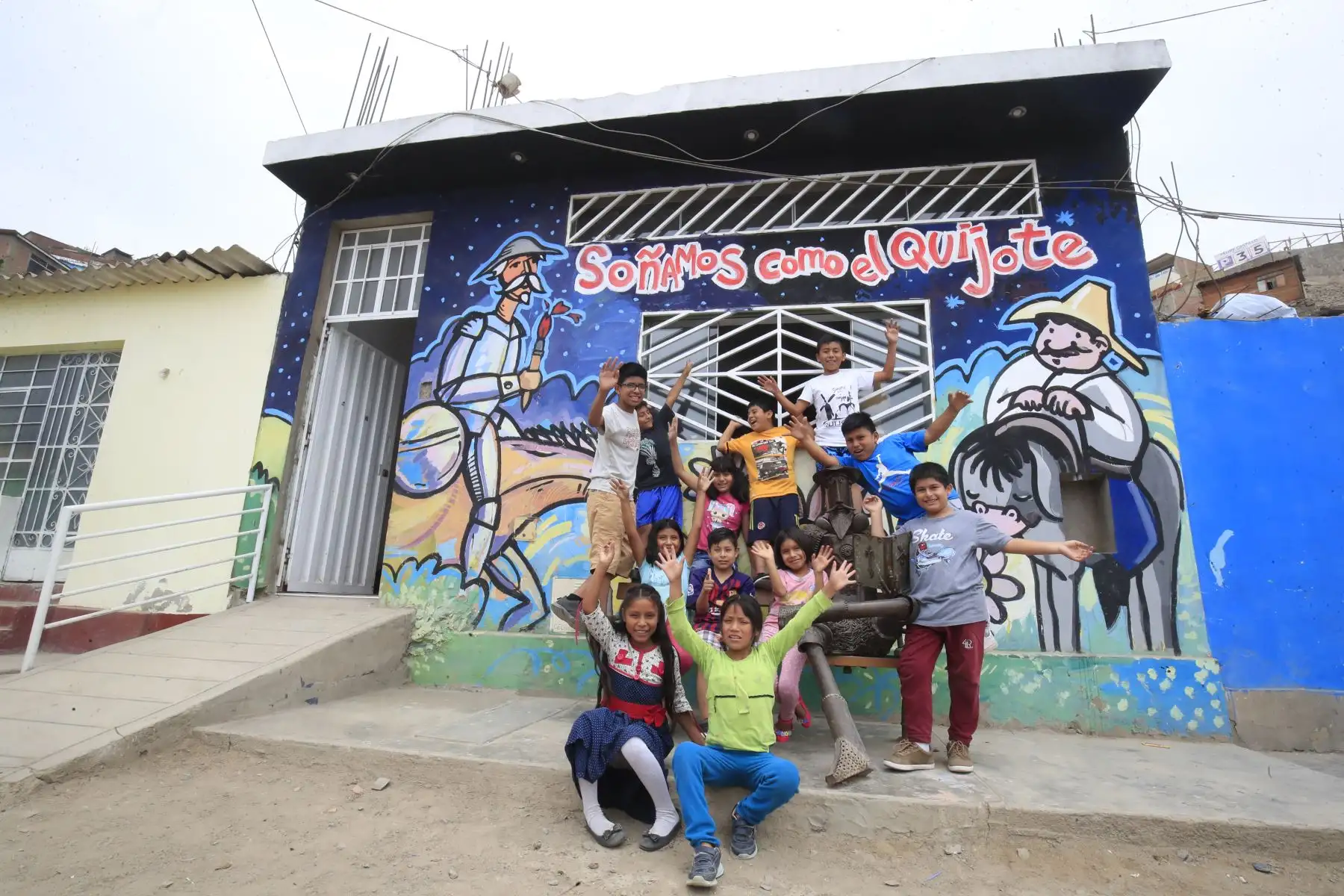 Los niños y niñas del proyecto "Un Quijote para la Vida" estan llenos de curiosidad, son muy seguros, en sus manos y reflexiones se forja un país distinto. 
Foto: ANDINA/Juan Carlos Guzmán Los niños y niñas del proyecto "Un Quijote para la Vida" estan llenos de curiosidad, son muy seguros, en sus manos y reflexiones se forja un país distinto. 
Foto: ANDINA/Juan Carlos Guzmán