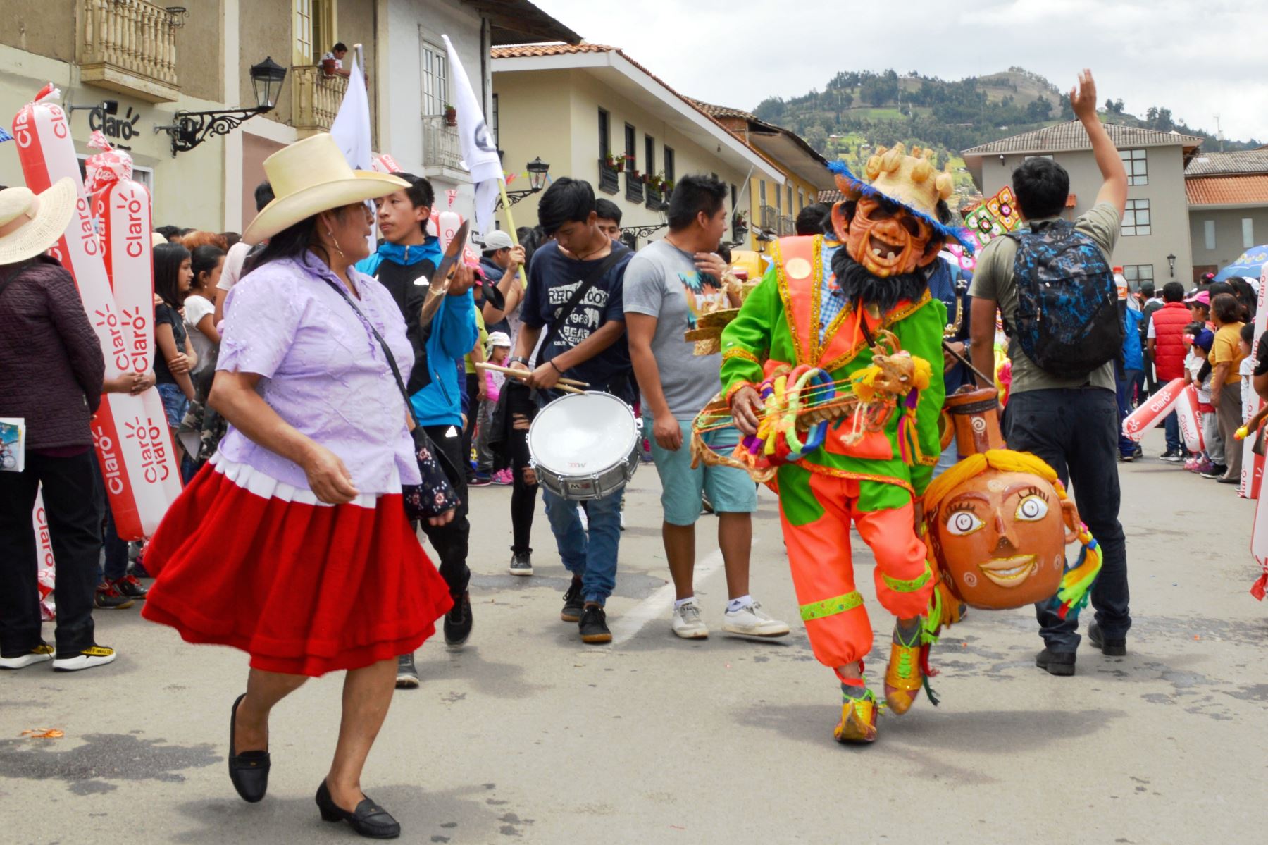 Cajamarca lleva la fiesta a Lima para presentar su tradicional Carnaval.