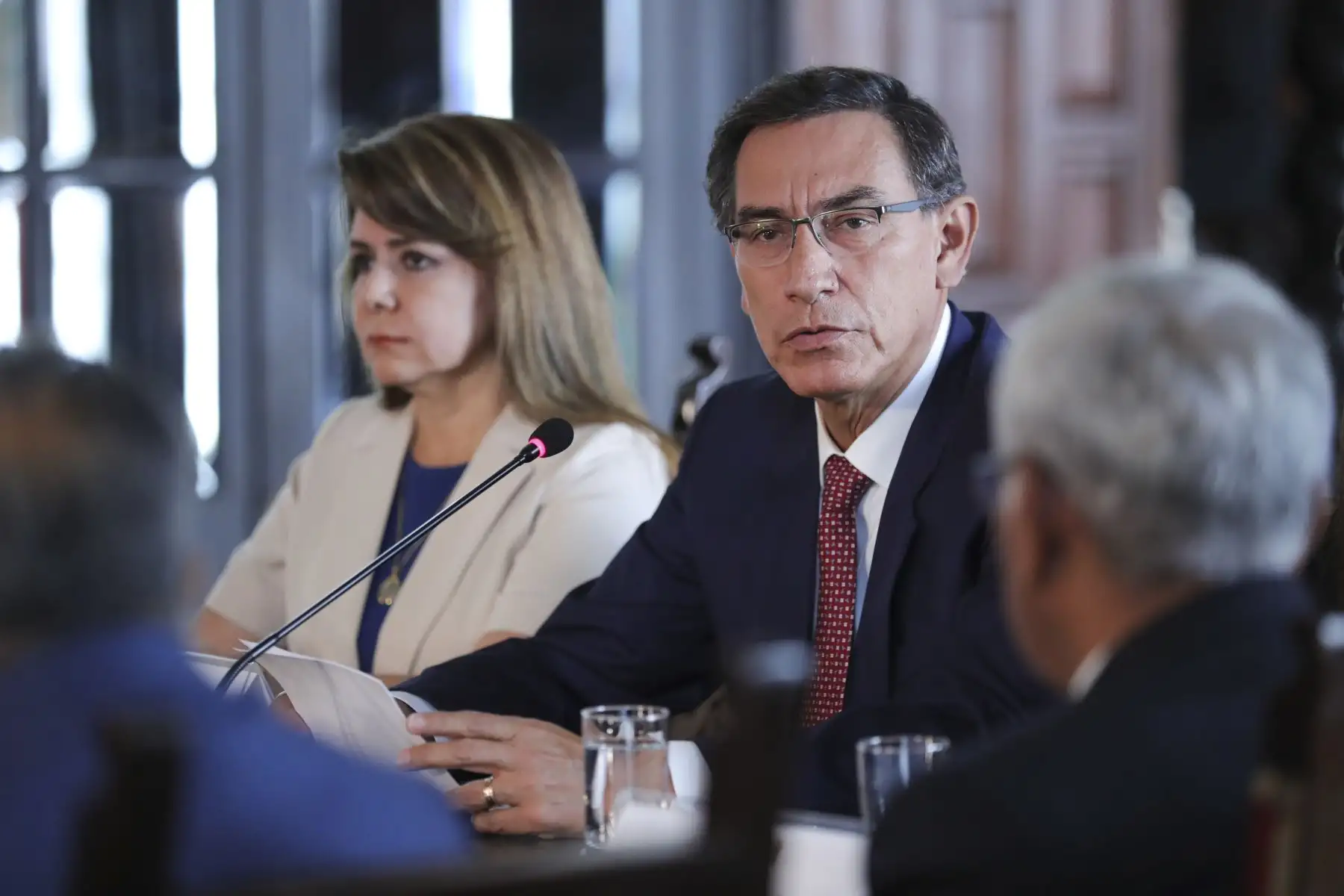 Presidente de la República participó en la Presentación y suscripción de las adendas de los convenios de financiamiento entre las Instituciones Administradoras de Fondos de Aseguramiento en Salud - IAFAS, Seguro Integral de Salud - SIS, Fondo Intangible Solidario de Salud - FISSAL y los Gobiernos Regionales para el año 2020. Foto: ANDINA/Prensa Presidencia