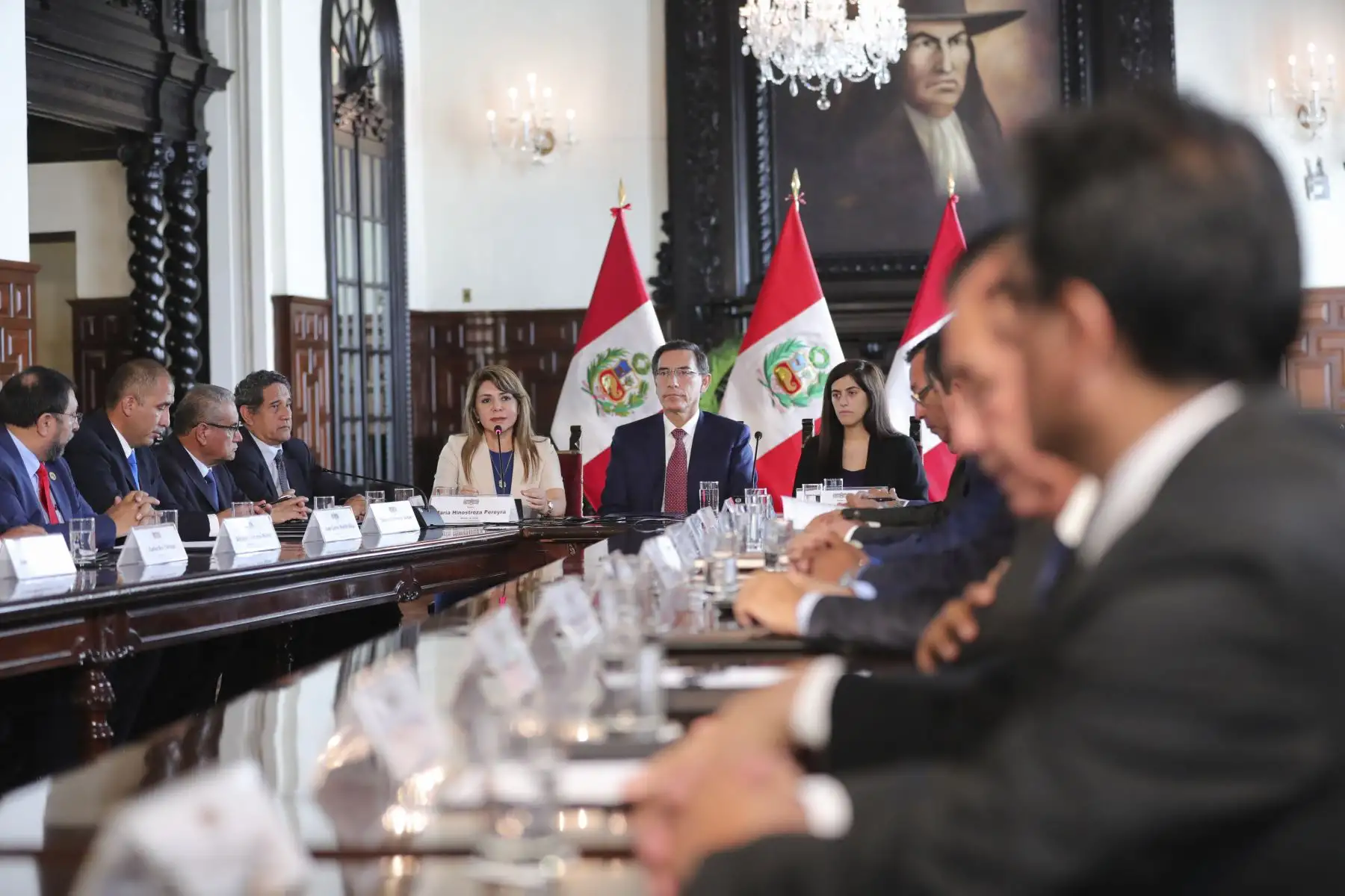 Presidente de la República participó en la Presentación y suscripción de las adendas de los convenios de financiamiento entre las Instituciones Administradoras de Fondos de Aseguramiento en Salud - IAFAS, Seguro Integral de Salud - SIS, Fondo Intangible Solidario de Salud - FISSAL y los Gobiernos Regionales para el año 2020. Foto: ANDINA/Prensa Presidencia