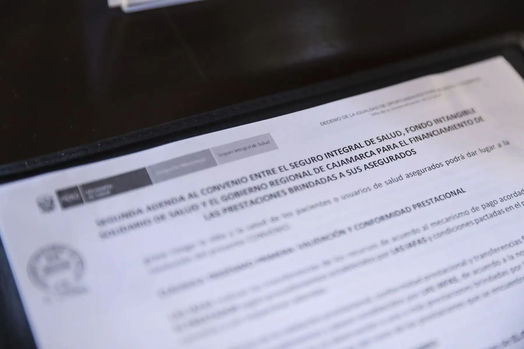 Presidente de la República participó en la Presentación y suscripción de las adendas de los convenios de financiamiento entre las Instituciones Administradoras de Fondos de Aseguramiento en Salud - IAFAS, Seguro Integral de Salud - SIS, Fondo Intangible Solidario de Salud - FISSAL y los Gobiernos Regionales para el año 2020. Foto: ANDINA/Prensa Presidencia