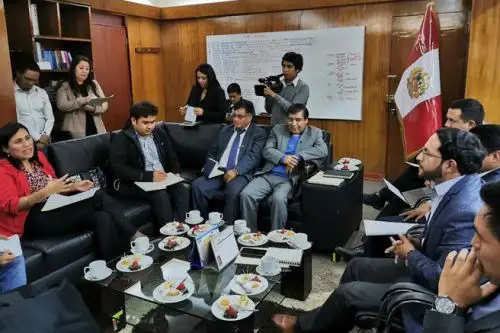 Ministra de Educación Flor Pablo Medina, articula con gobiernos regional y local de Junín medidas para garantizar el buen inicio del año escolar 2020