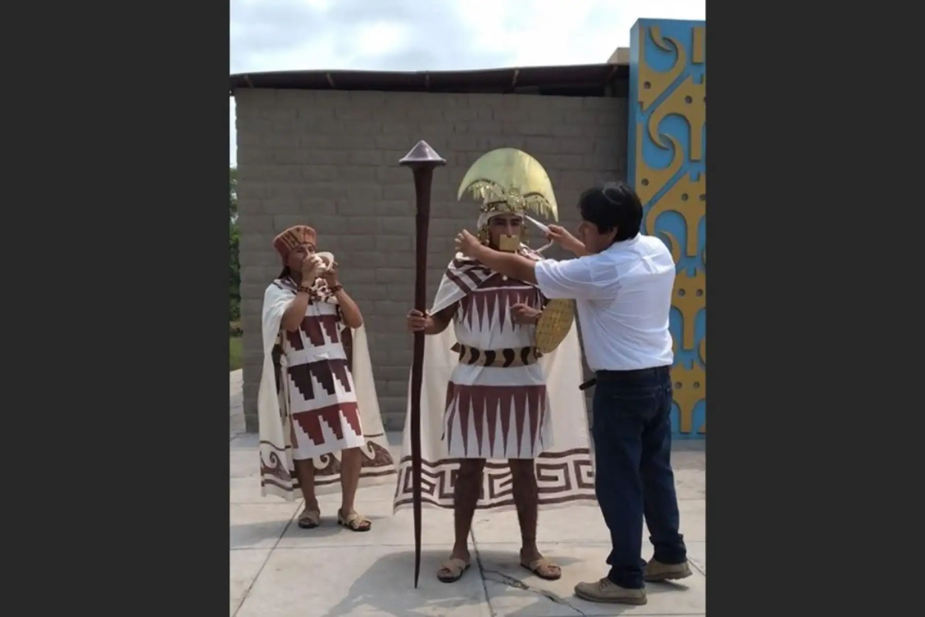 Lambayeque revive tradición moche y jóvenes de comunidades de Zaña compiten para ser elegidos Guerrero Mochica 2020.