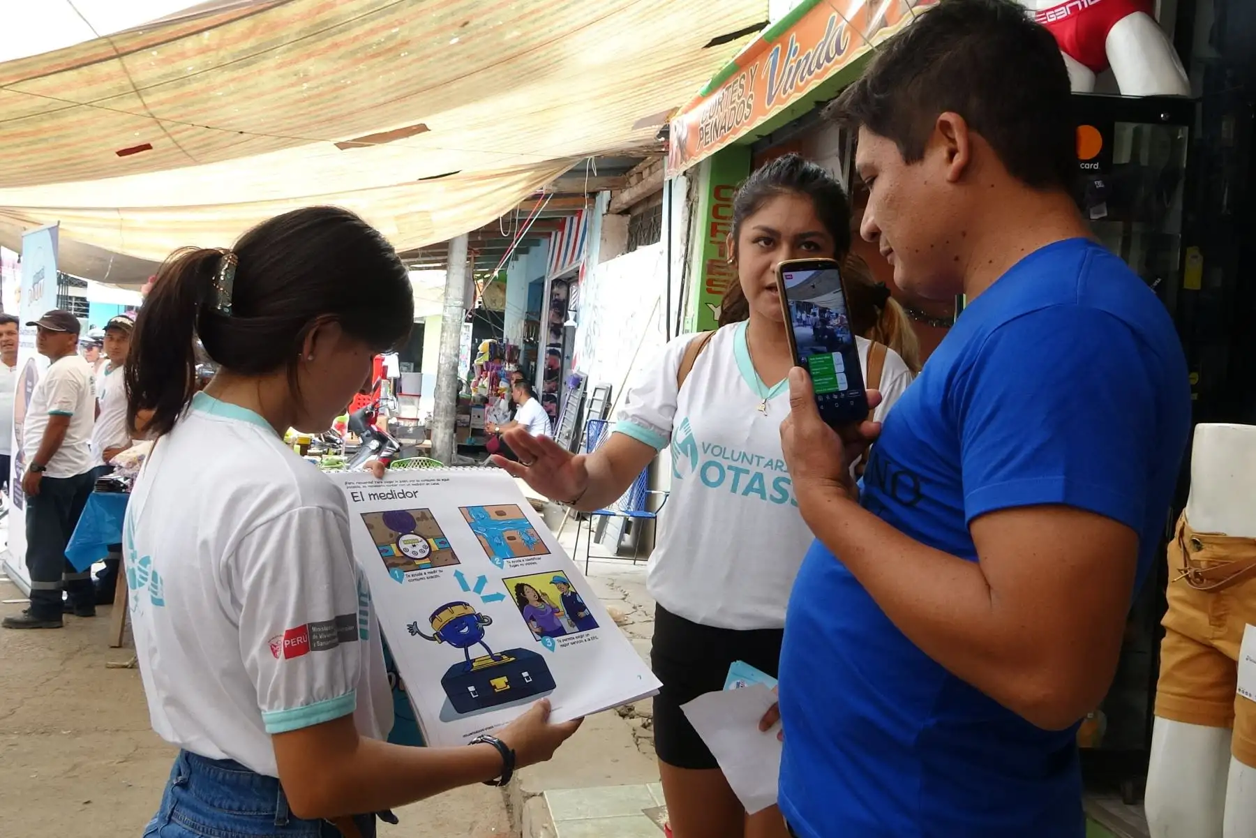 Con actividades socioculturales Otass promueven el cuidado de redes de agua potable y alcantarillado en 16 regiones. ANDINA/Difusión