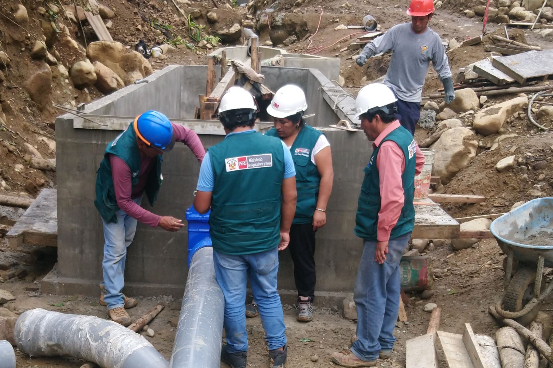 Reiniciarán proyectos de infraestructura de riego en Cusco y Huancavelica. ANDINA/Difusión
