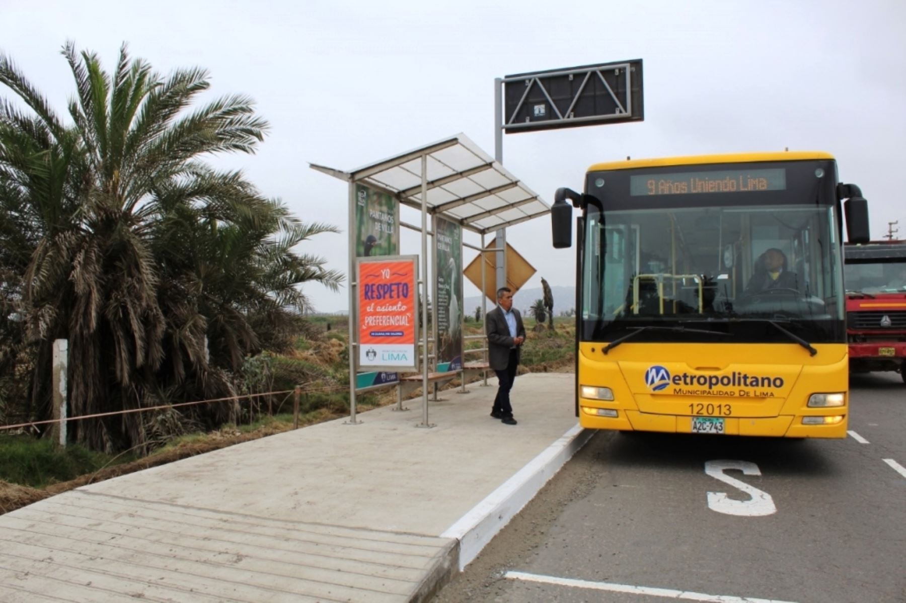 Metropolitano brindará servicio especial hacia los Pantanos de Villa. Foto: ANDINA/Difusión.