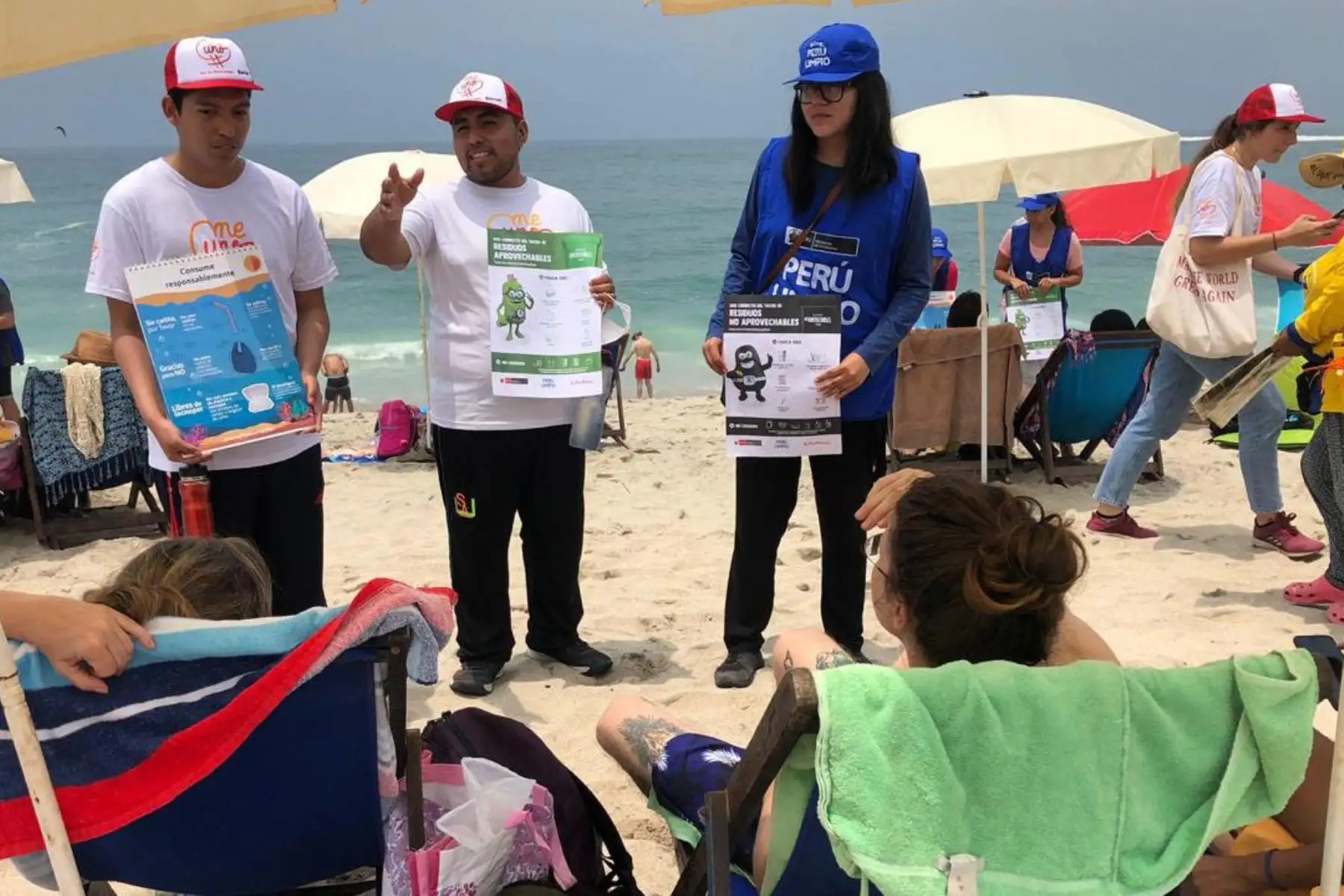 Ministerio del Ambiente impulsa campaña 
"Salva Playas" para  concientizar sobre la reducción  del uso del plástico
Foto: ANDINA/Difusión