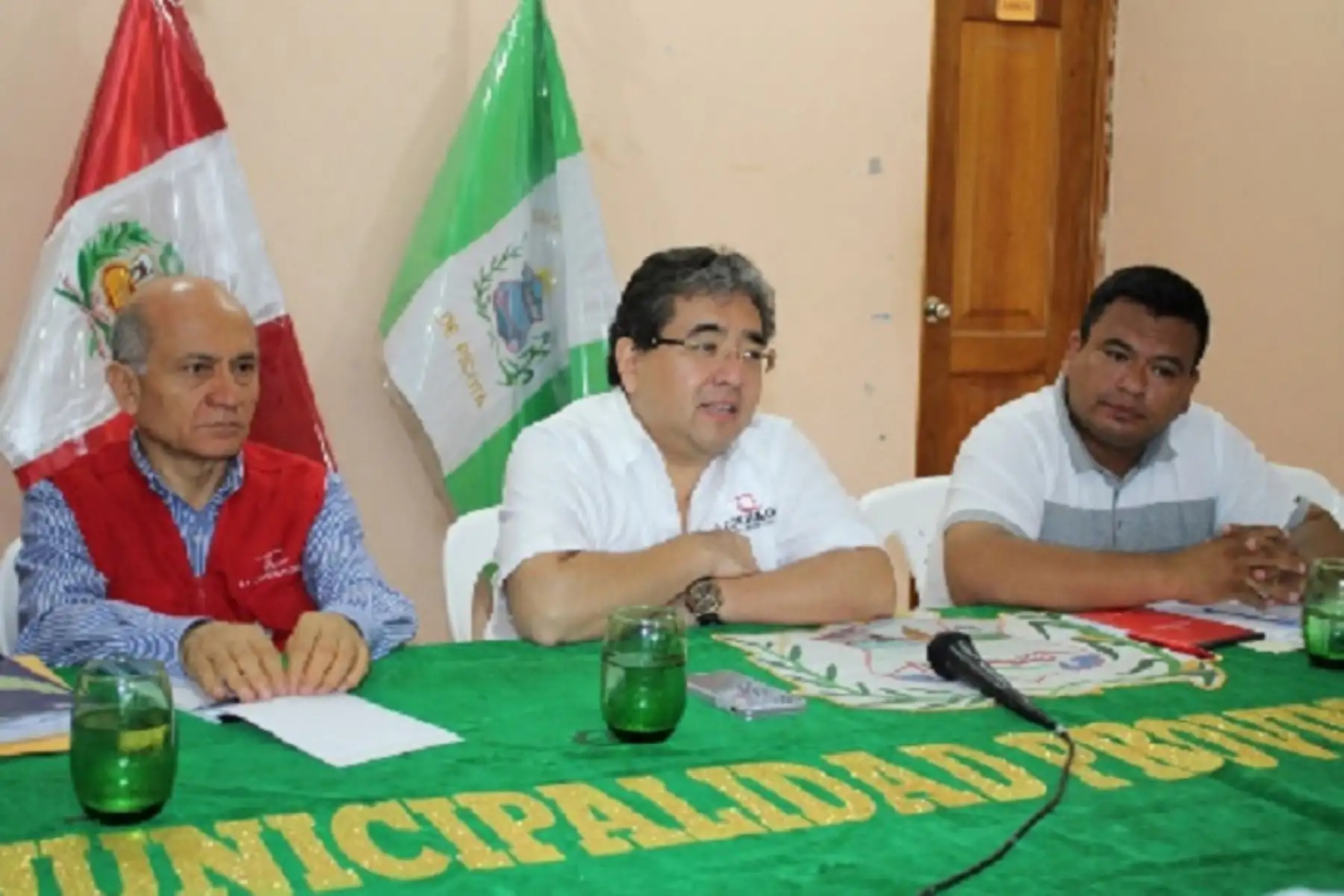 El contralor general de la República, Nelson Shack, culminó su segunda visita del año en la región selvática de San Martín.