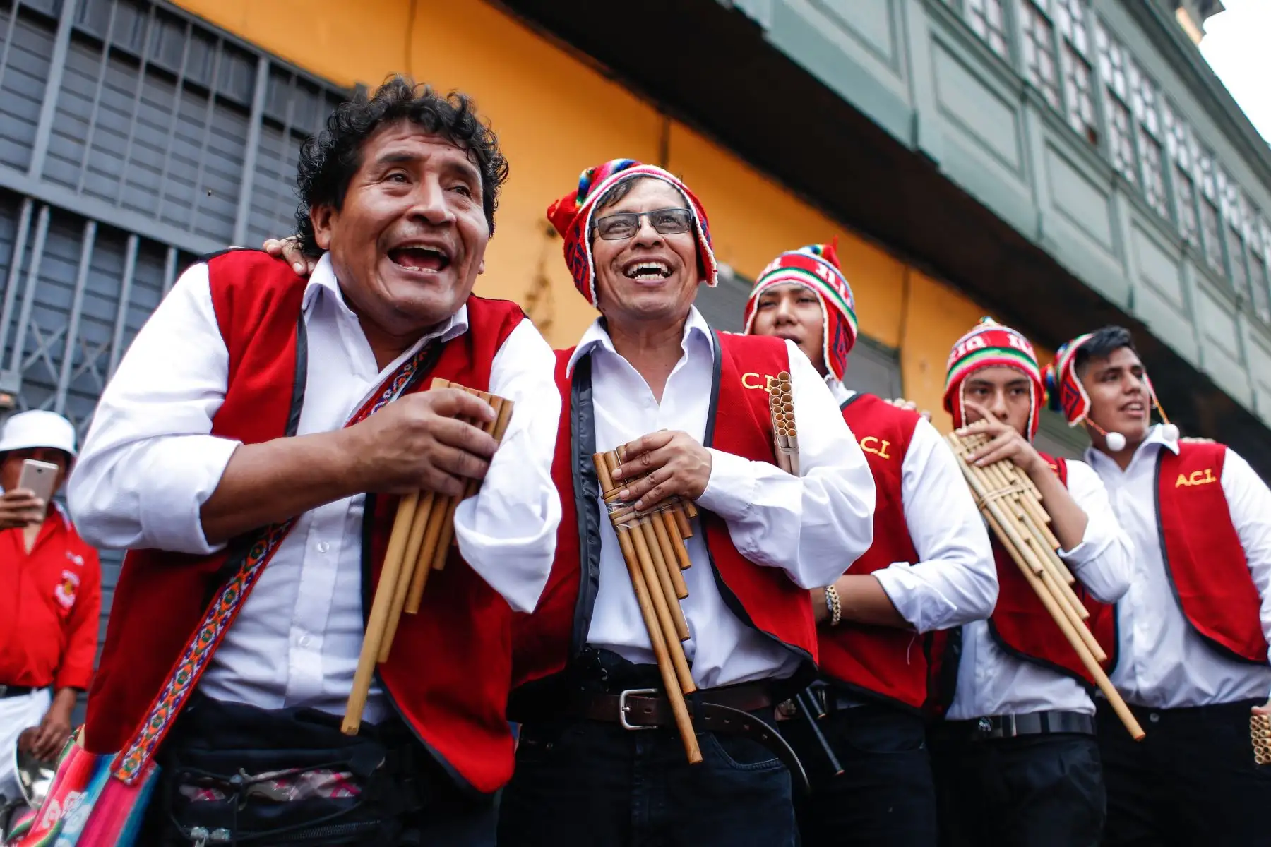 Pasacalle en honor a la Virgen de la Candelaria en Lima. Foto: ANDINA/Renato Pajuelo