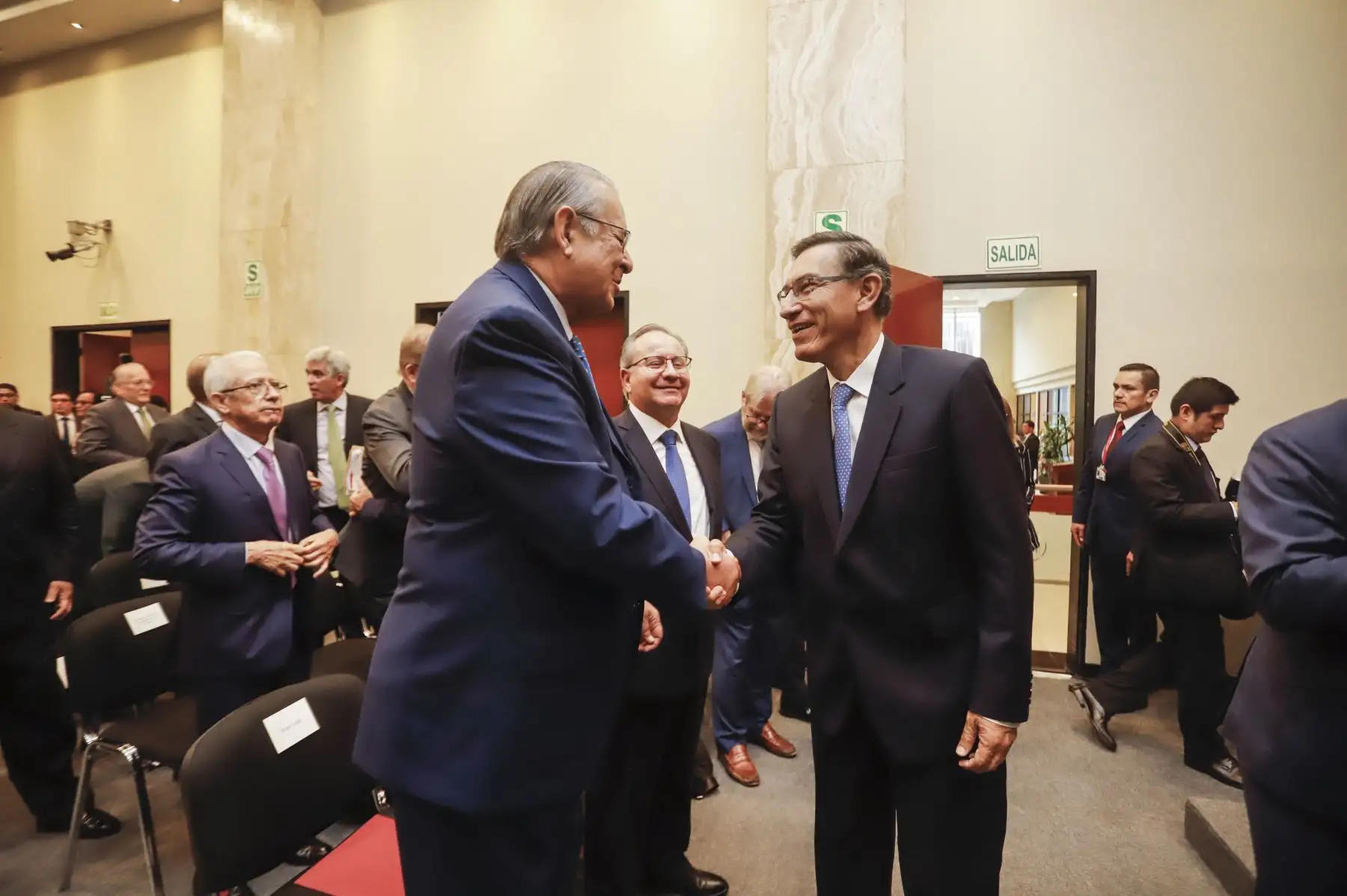 Presidente de la República participó en la Reunión
de Embajadores acreditados por el Perú ante países americanos, la Organización de Naciones Unidas
- ONU y la Organización de Estados Americanos – OEA. Foto: ANDINA/Prensa Presidencia