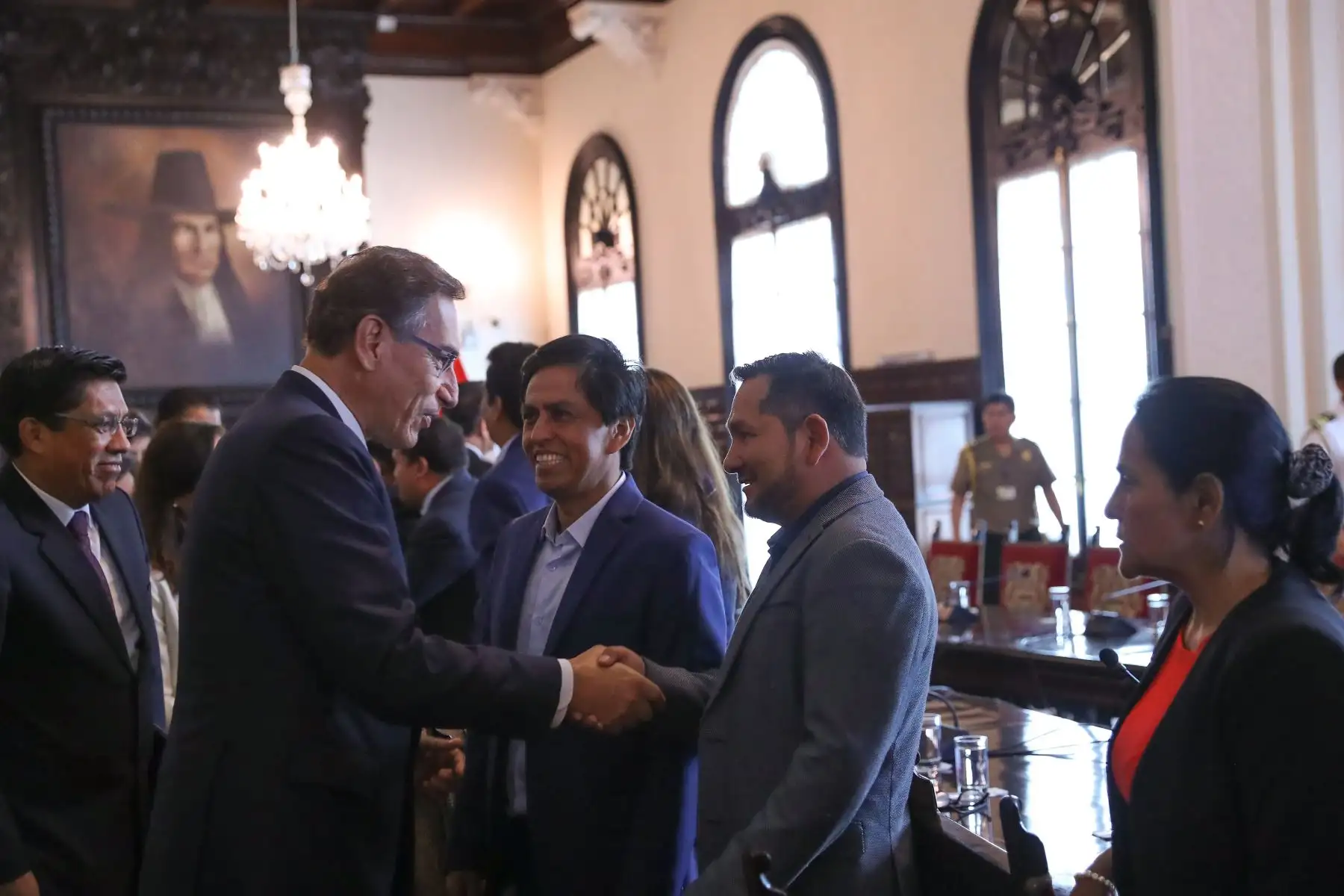Presidente Vizcarra se reune con la bancada de APP. Foto: ANDINA/Prensa Presidencia