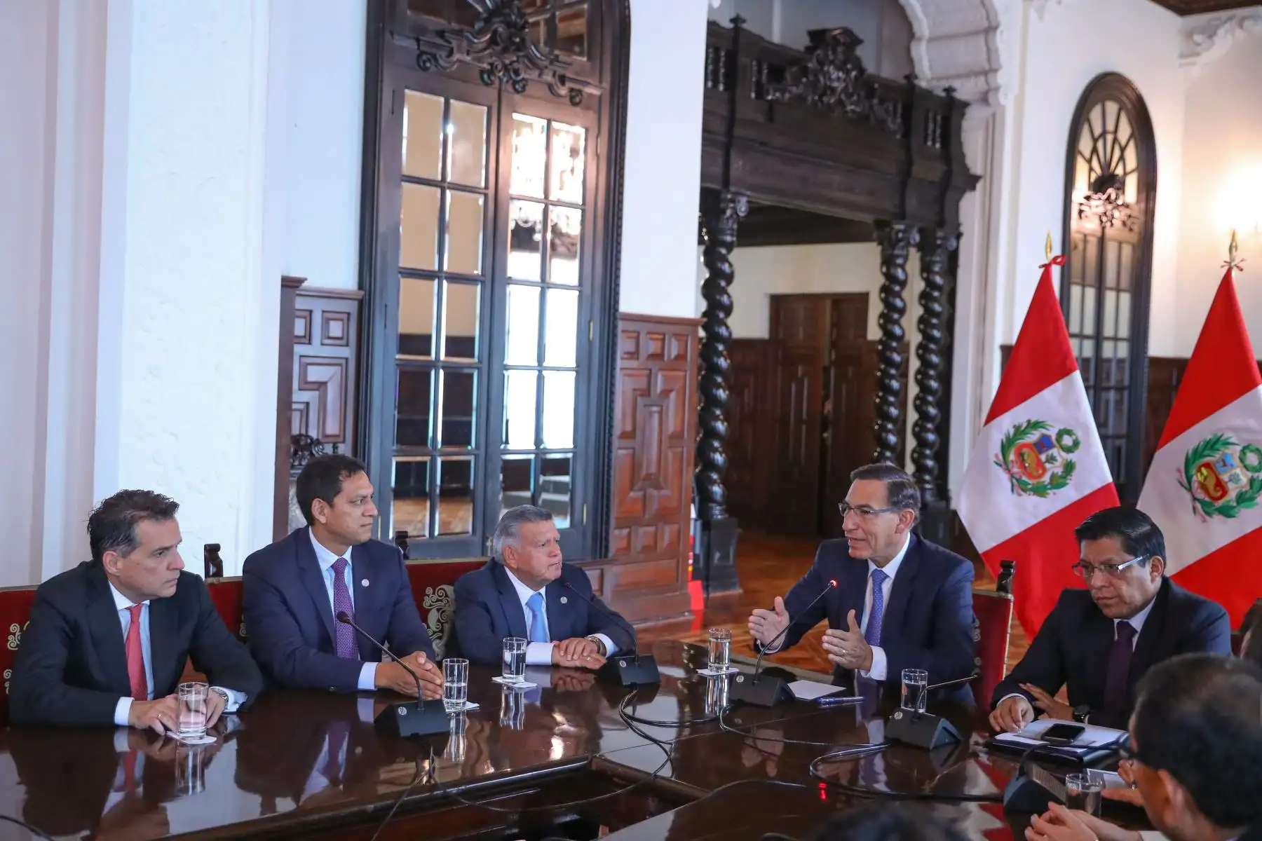 Presidente Vizcarra se reune con la bancada de APP. Foto: ANDINA/Prensa Presidencia