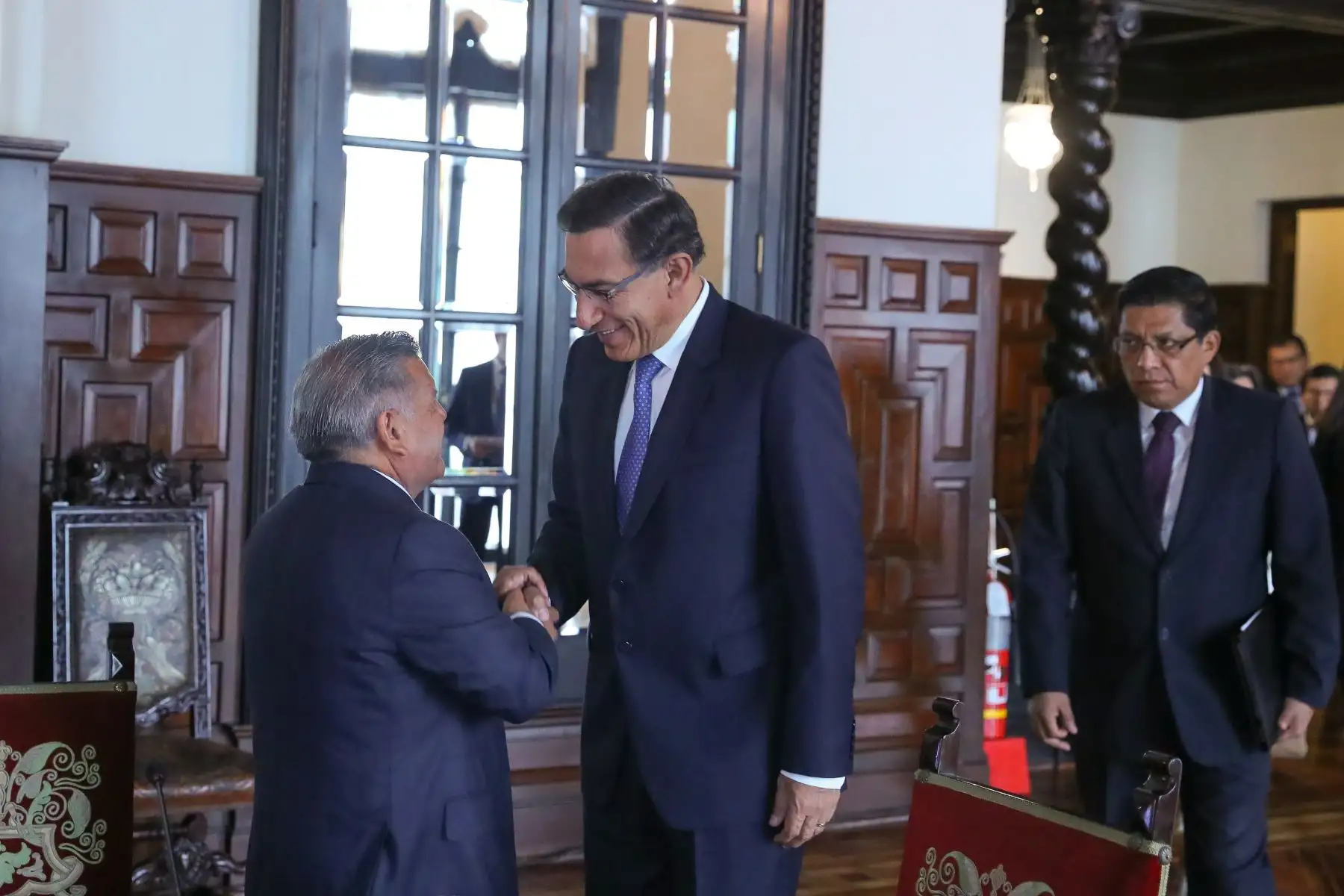 Presidente Vizcarra se reune con la bancada de APP. Foto: ANDINA/Prensa Presidencia