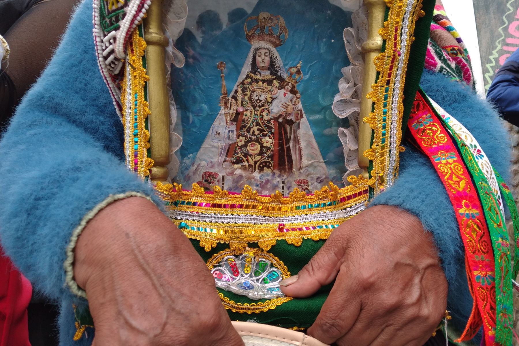 La tradicional festividad de la Virgen del Carmen de Paucartambo, en Cusco, se celebrará este año de manera virtual. ANDINA/Percy Hurtado Santillán
