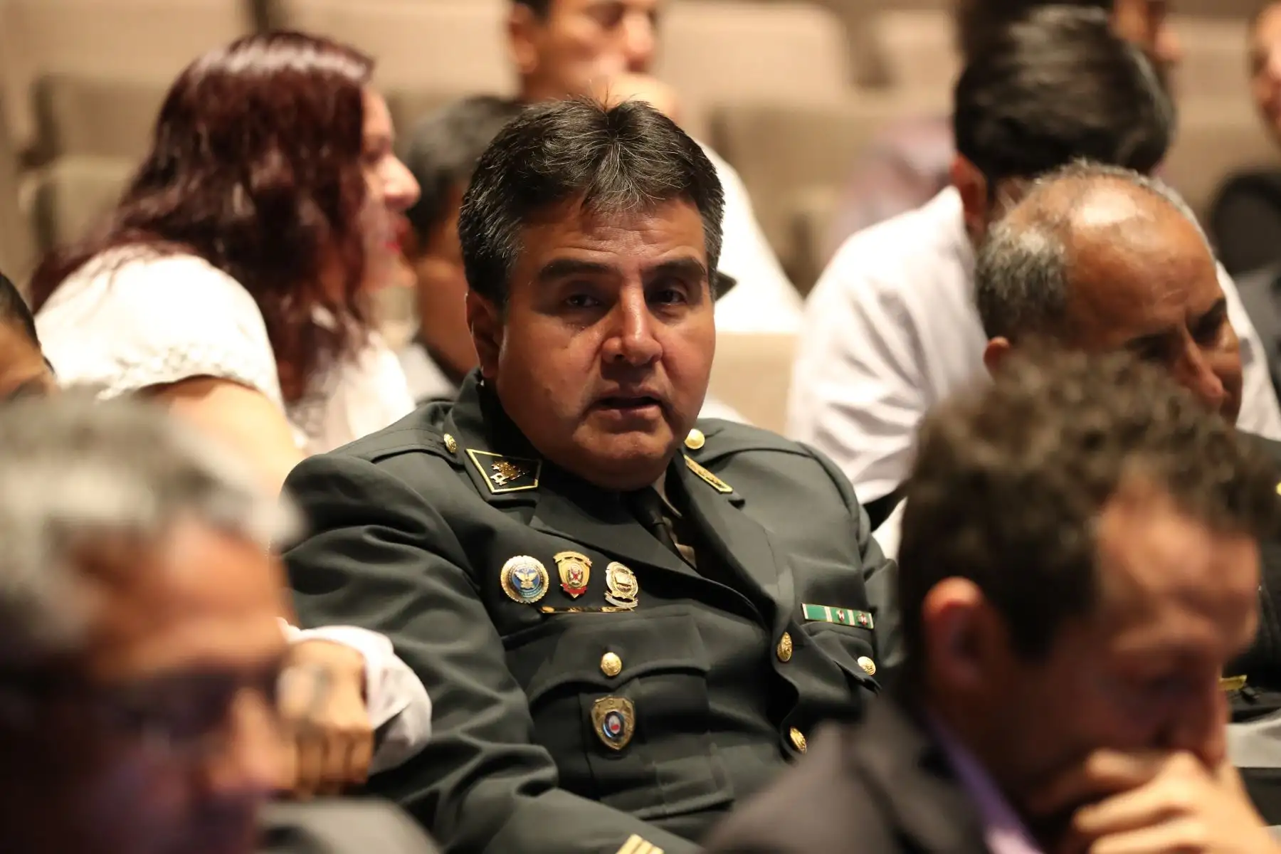 El presidente del Consejo de Ministros, Vicente Zeballos, participó en acto de reconocimiento a las víctimas policiales del periodo de violencia 1980 – 2000.Foto:ANDINA/PCM