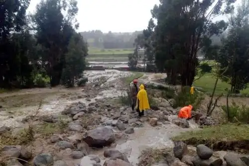 Desborde de riachuelo afecta viviendas y terrenos de cultivos en la sierra de Áncash. Foto: ANDINA/Difusión