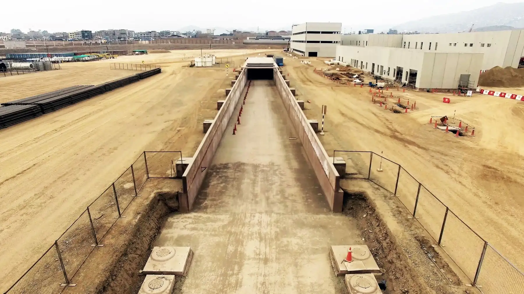 Avances de las obras de la Línea 2 del Metro de Lima y Callao. Foto: ANDINA/Difusión