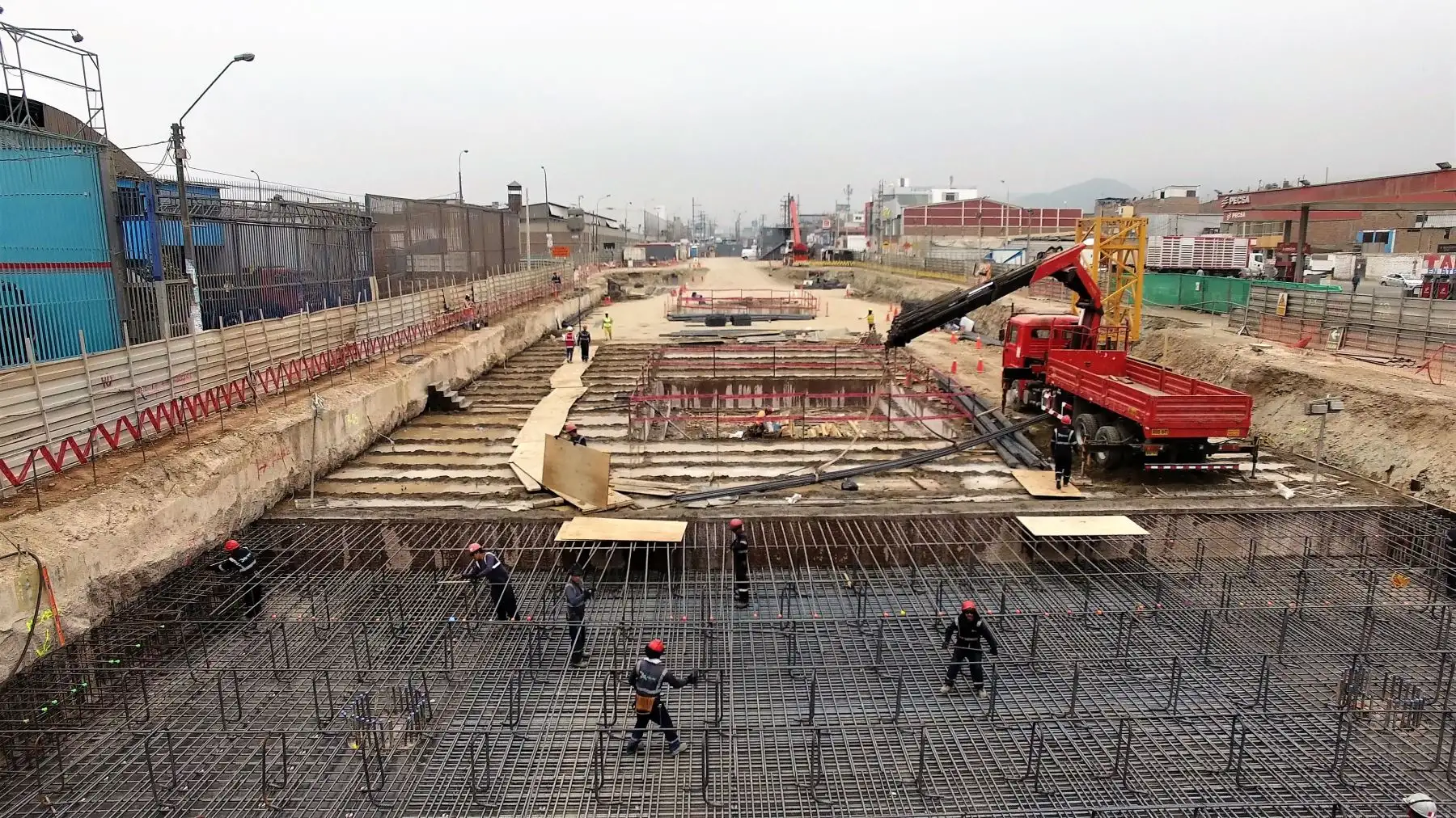 Avances de las obras de la Línea 2 del Metro de Lima y Callao. Foto: ANDINA/Difusión