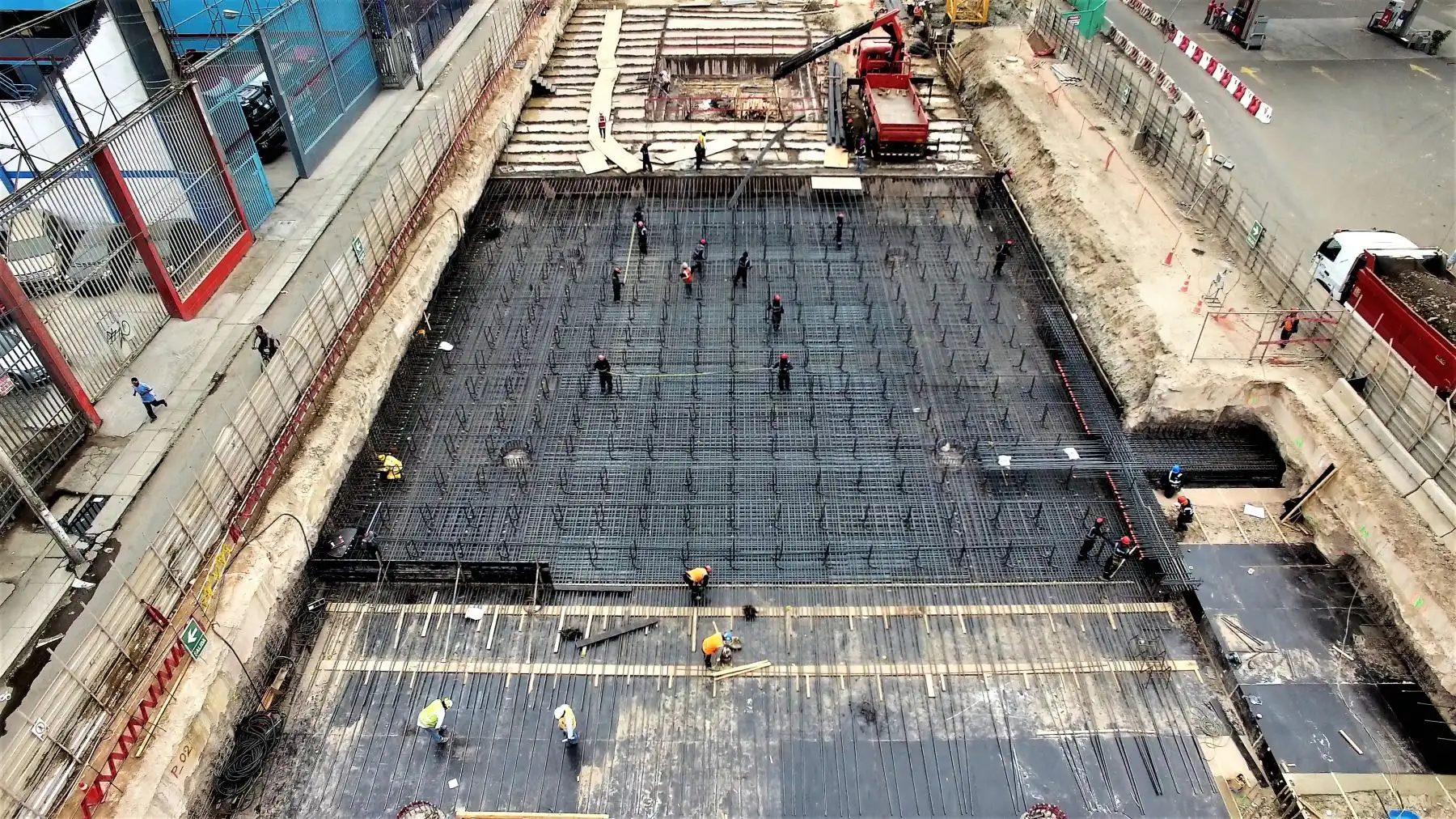 Avances de las obras de la Línea 2 del Metro de Lima y Callao. Foto: ANDINA/Difusión