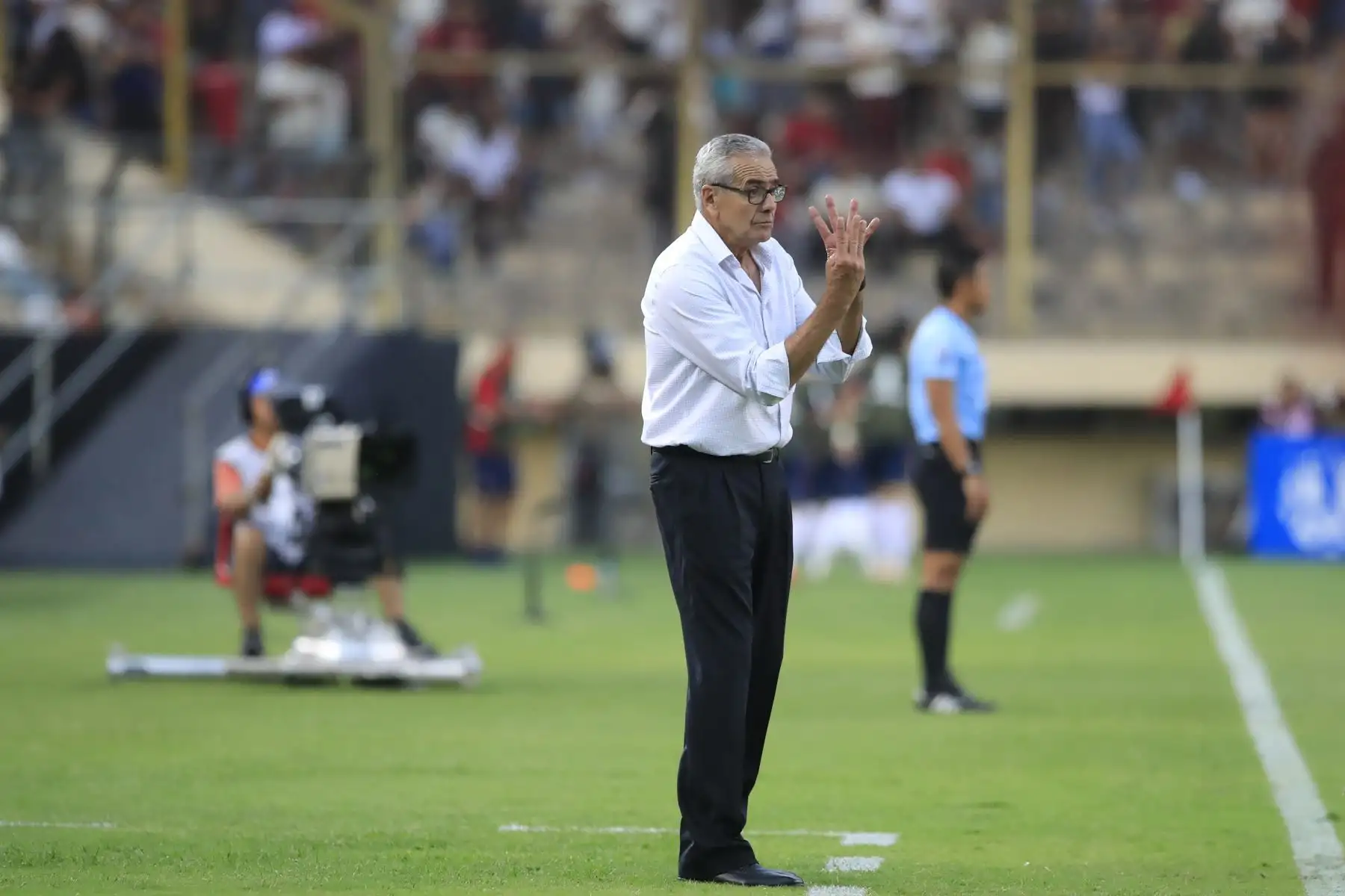 Universitario se enfrenta a Cerro Porteño en el Monumental, por la fase 2 de la Copa Libertadores de América.
Foto: ANDINA/Juan Carlos Guzmán