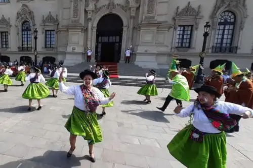 Lanzamiento del Carnaval Ayacuchano 2020 en Palacio de Gobierno. Foto: Municipalidad Provincial de Huanta