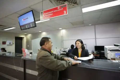 Ventanilla de Atención en Quechua en la sede central del Ministerio de Cultura