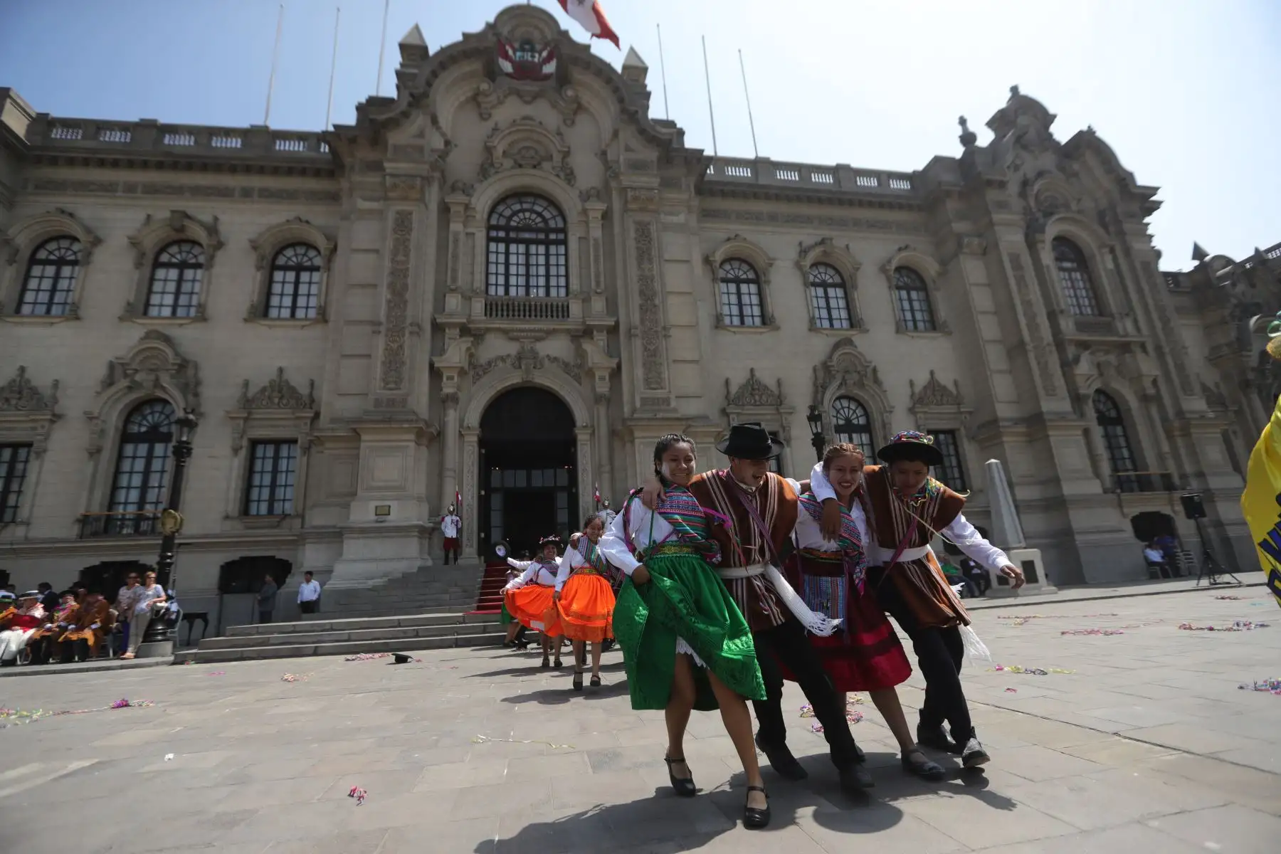 Presidente Martín Vizcarra participa en el lanzamiento del Carnaval Ayacuchano 2020.
Foto: ANDINA/Prensa Presidencia