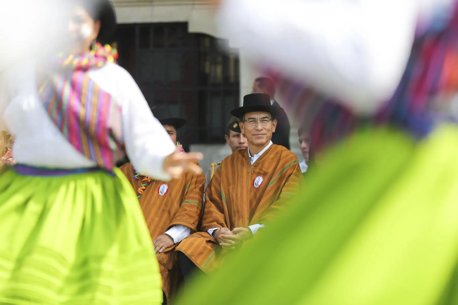 Presidente Martín Vizcarra participa en el lanzamiento del Carnaval Ayacuchano 2020.
Foto: ANDINA/Prensa Presidencia