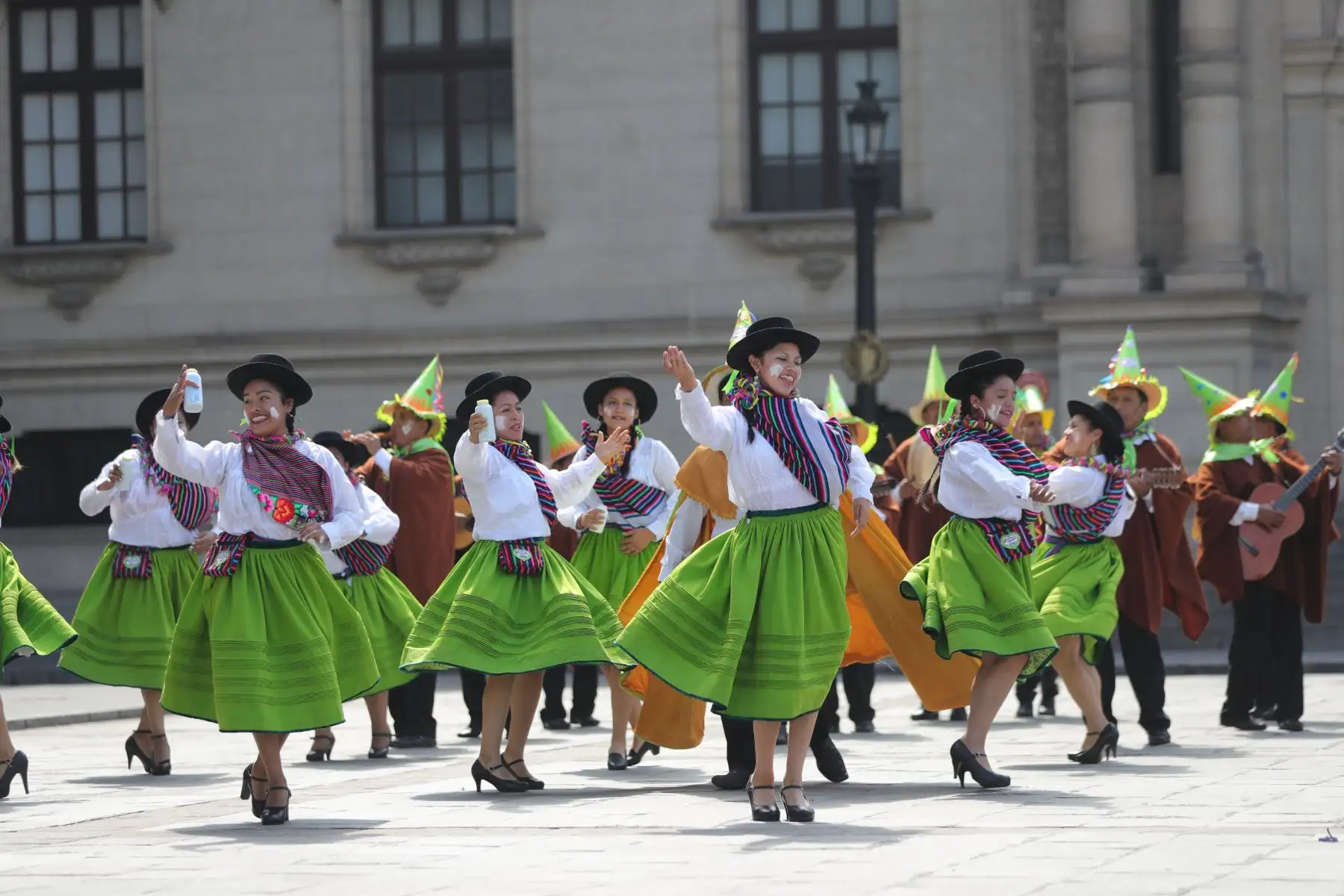 Presidente Martín Vizcarra participa en el lanzamiento del Carnaval Ayacuchano 2020.
Foto: ANDINA/Prensa Presidencia