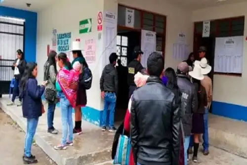 Fiscalizan capacitación de miembros de mesa para consulta vecinal en Trujillo.Foto:  ANDINA/Difusión