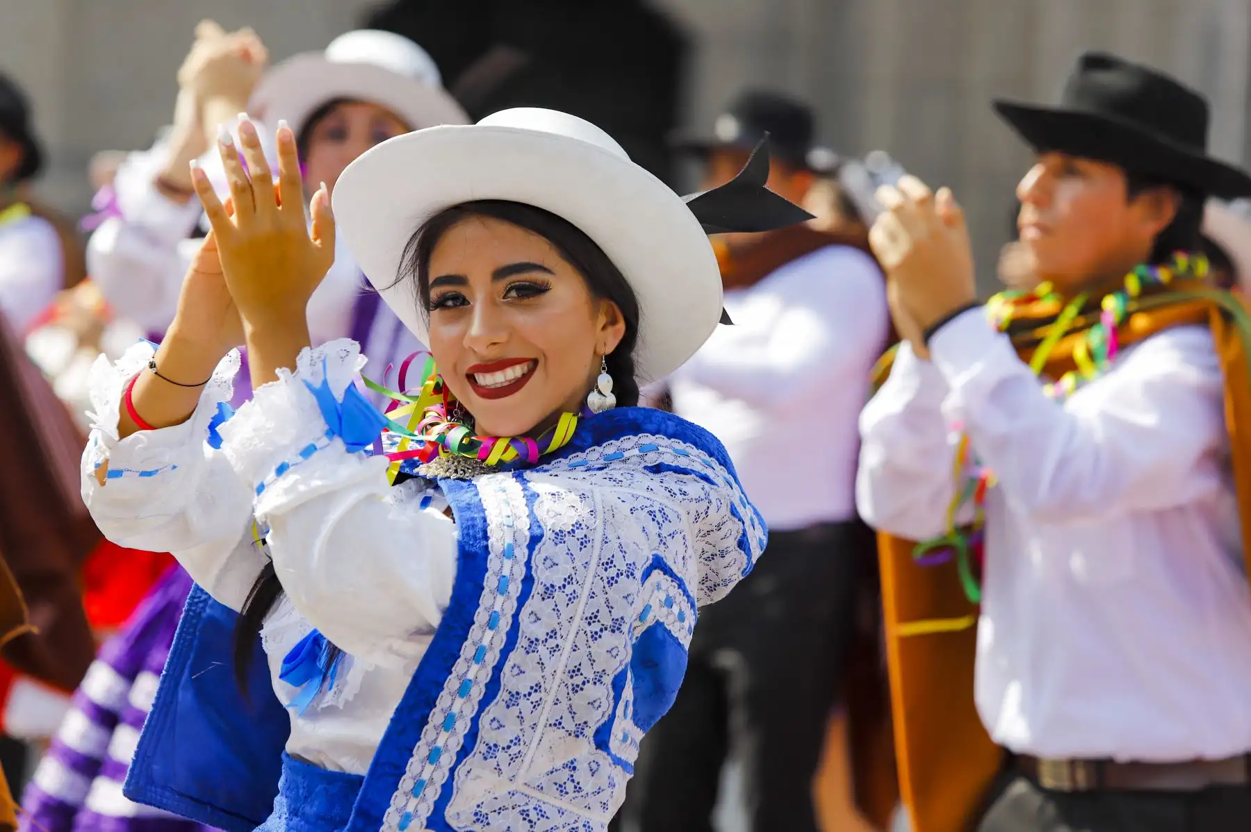 Lanzamiento del carnaval de Abancay en el patio de Palacio de Gobierno.
Foto: ANDINA/Prensa Presidencia