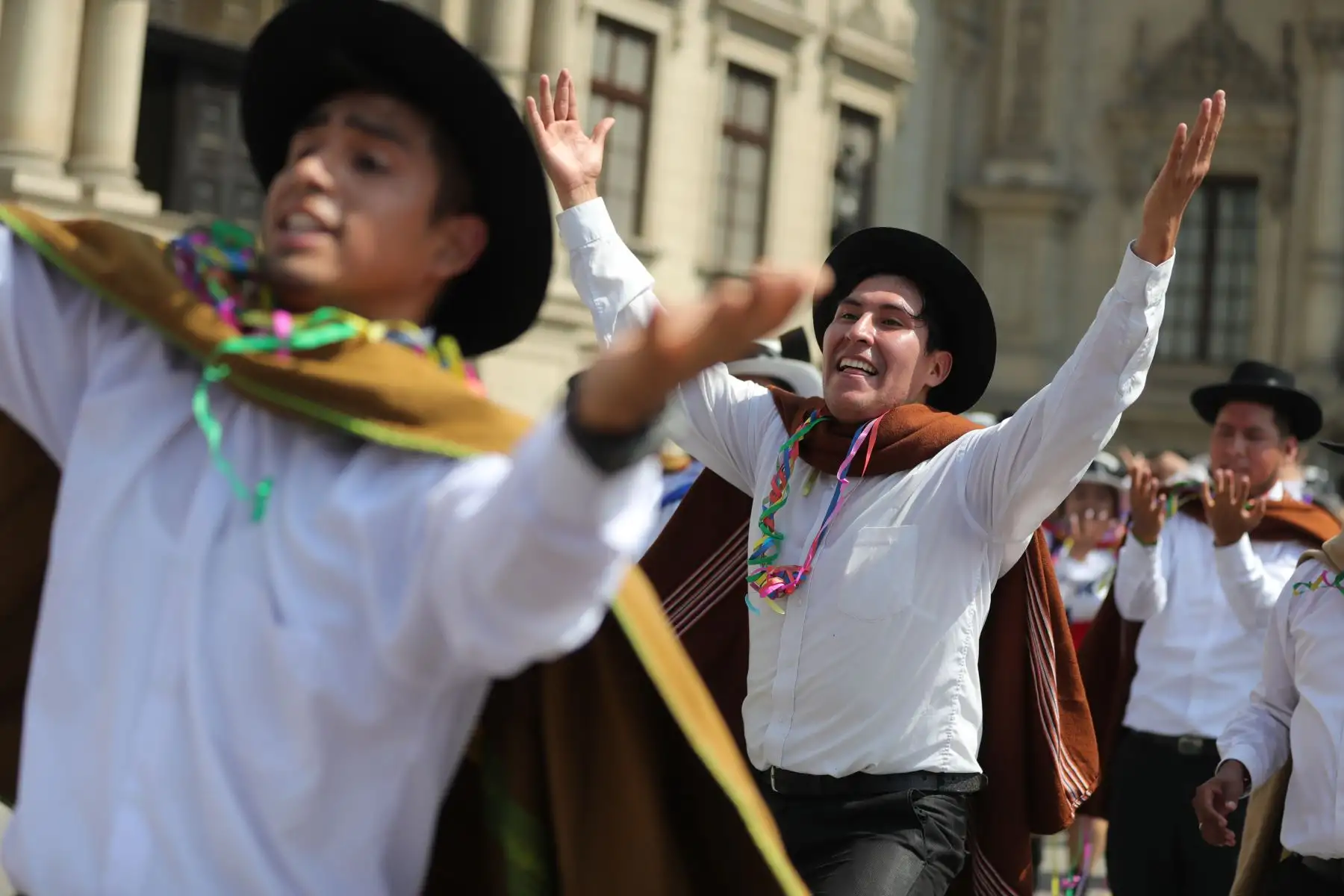Lanzamiento del carnaval de Abancay en el patio de Palacio de Gobierno.
Foto: ANDINA/Prensa Presidencia