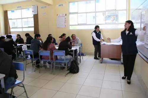 ONPE capacitará este domingo 9 de febrero los miembros de mesa de la consulta vecinal de Alto Trujillo, región La Libertad.