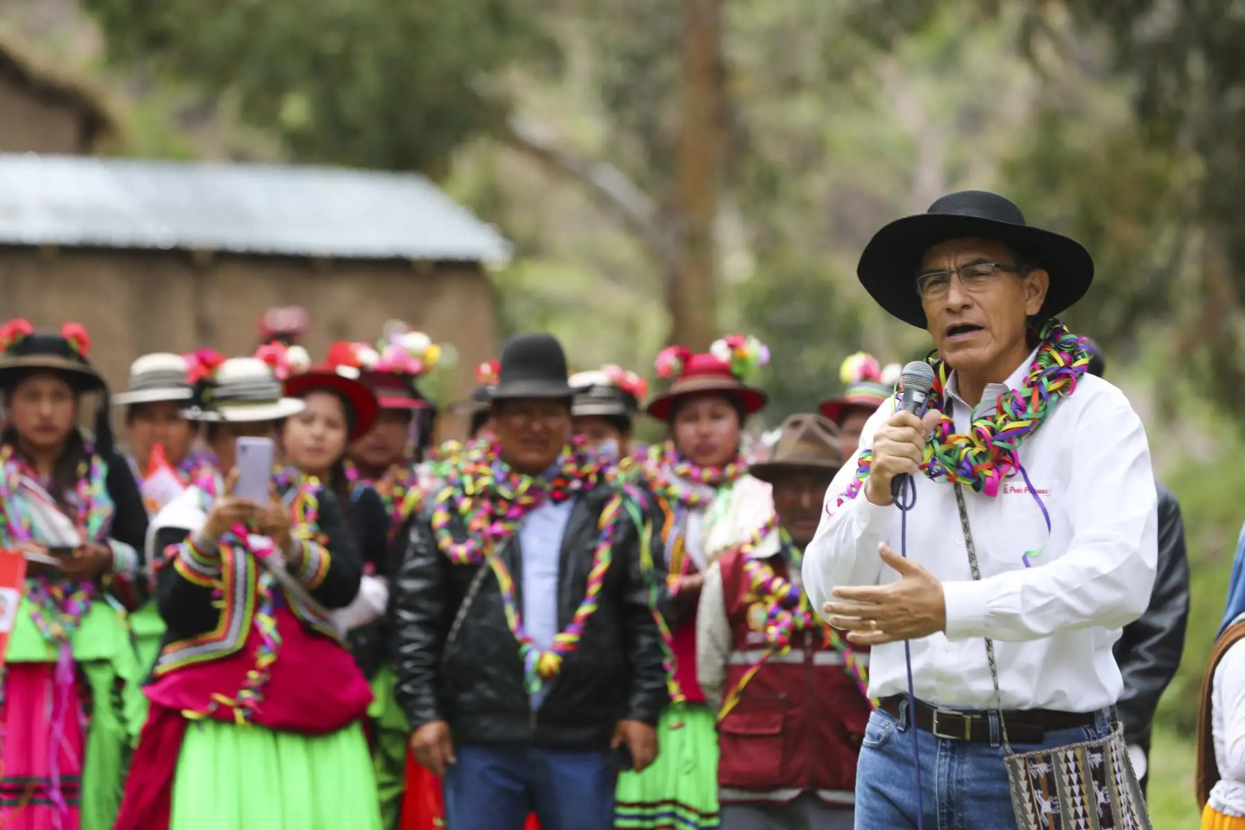 Presidente de la República, Martín Vizcarra realiza visita de inspección a la zona donde se construirá la represa de Yanapujio.
Foto: ANDINA/Prensa Presidencia