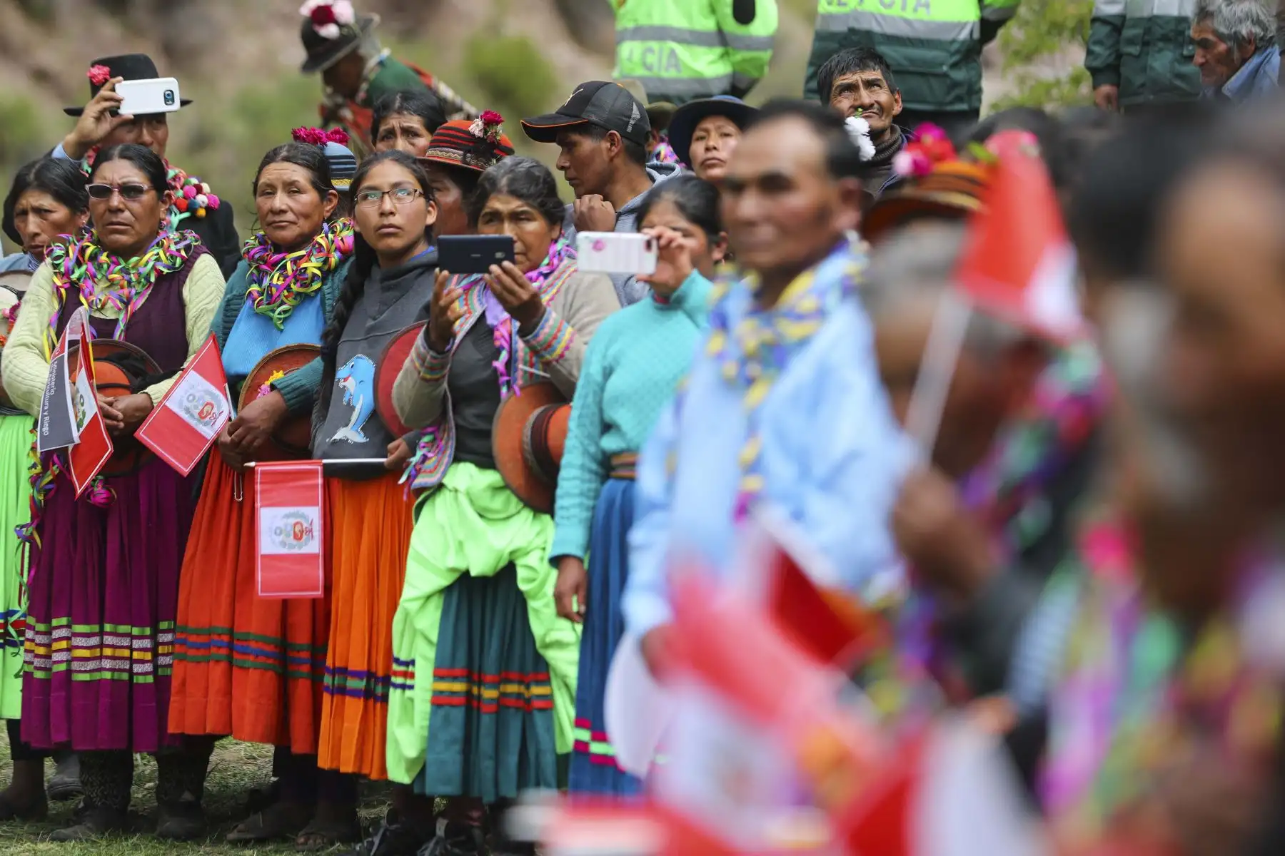 Presidente de la República, Martín Vizcarra realiza visita de inspección a la zona donde se construirá la represa de Yanapujio.
Foto: ANDINA/Prensa Presidencia