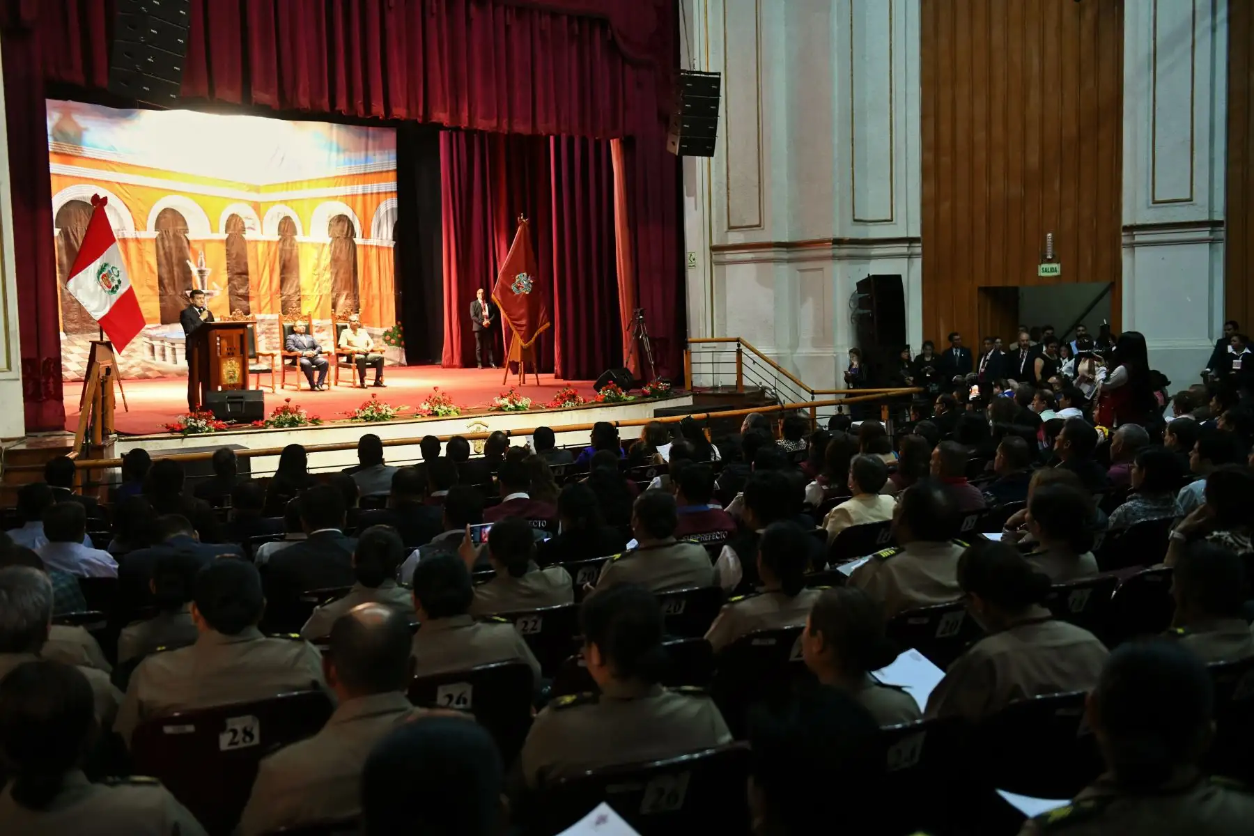 Ministro del Interior, Carlos Morán participa en el I Congreso Macro Regional Sur de Seguridad Ciudadana 2020.
Foto: Difusión Mininter