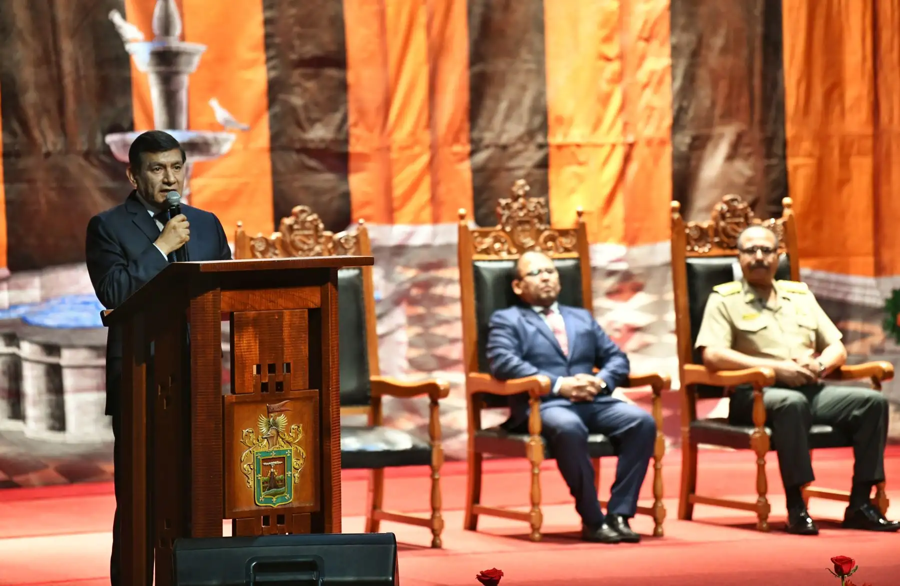 Ministro del Interior, Carlos Morán participa en el I Congreso Macro Regional Sur de Seguridad Ciudadana 2020.
Foto: Difusión Mininter