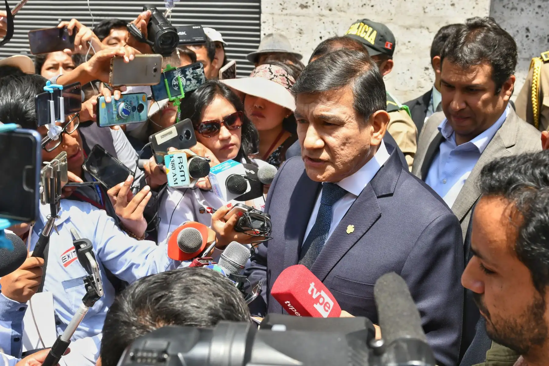 Ministro del Interior, Carlos Morán participa en el I Congreso Macro Regional Sur de Seguridad Ciudadana 2020.
Foto: Difusión Mininter