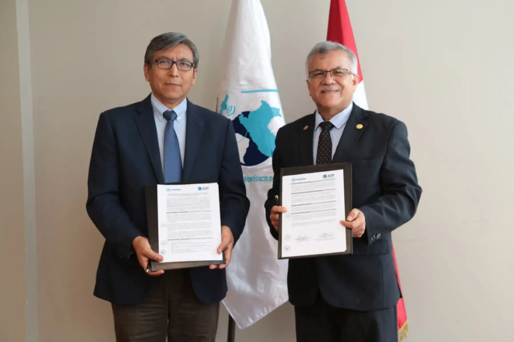 IGP y Cenepred acuerdan fortalecer prevención ante riesgo de desastres naturales