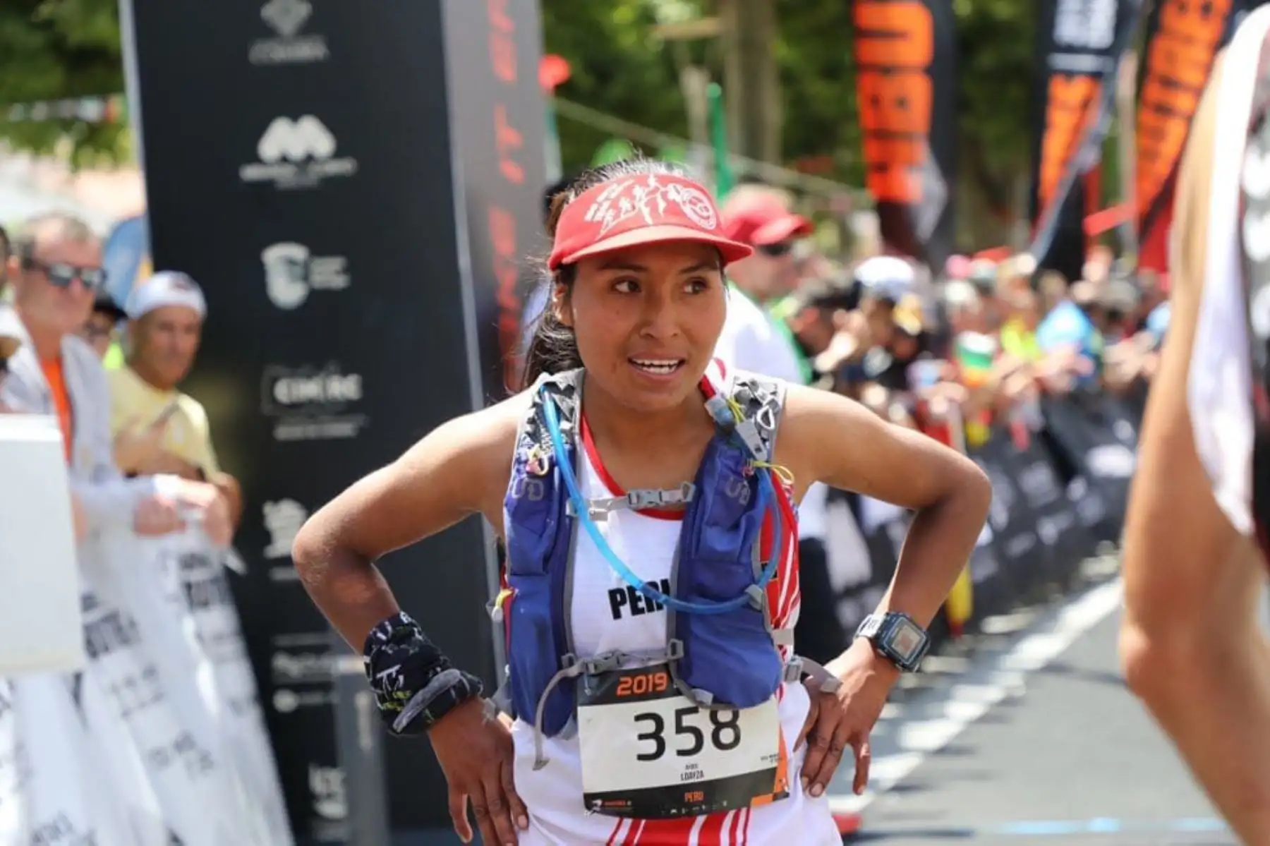 Aydeé Loayza ganó la Marathon de Miami. 
Foto: Difusión Facebook Aydeé Loayza