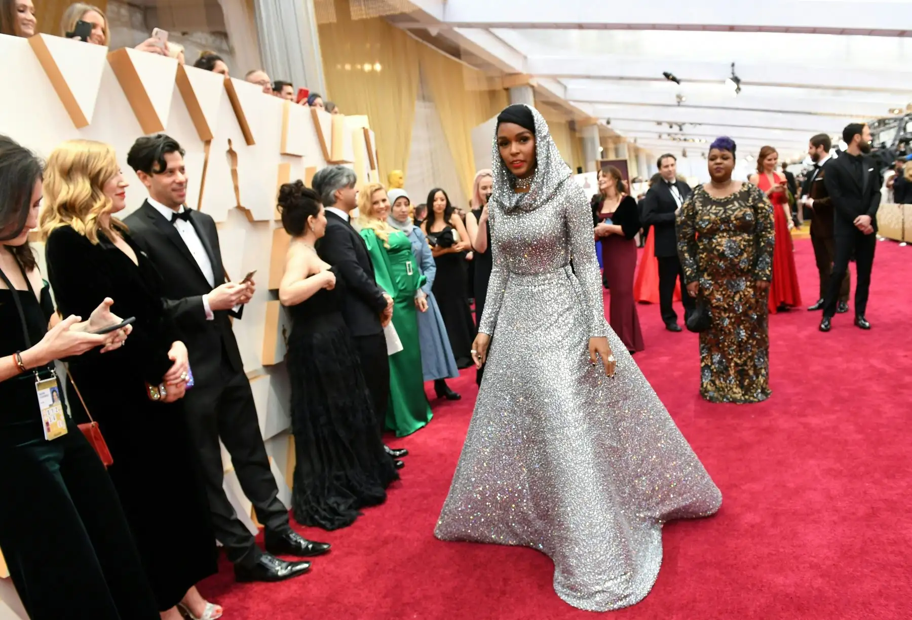 La músico / actriz Janelle Monae llega para los 92o Oscar al Dolby Theatre de Hollywood, California.
Foto: AFP