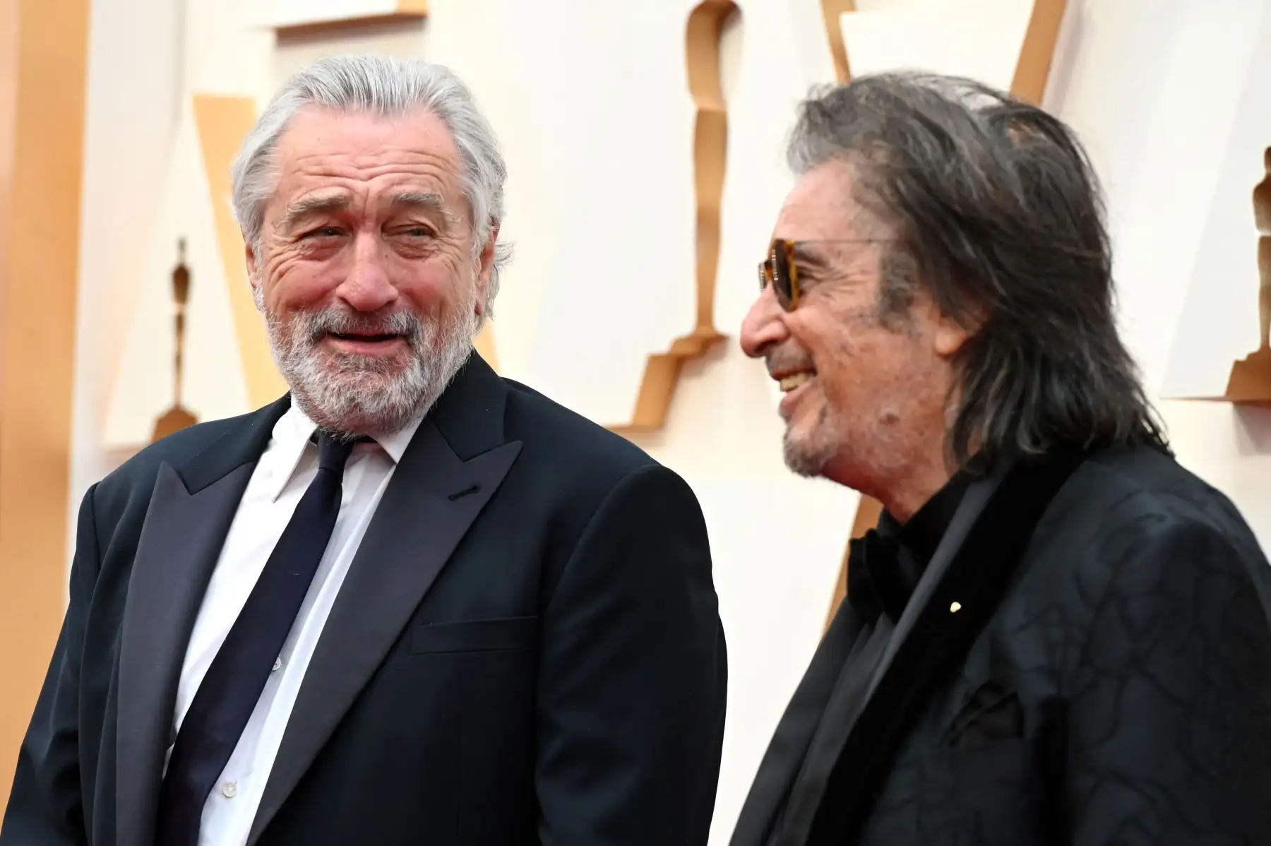 Los actores estadounidenses Robert De Niro  y Al Pacino llegan para los 92o Oscar al Dolby Theatre en Hollywood, California.
Foto: AFP