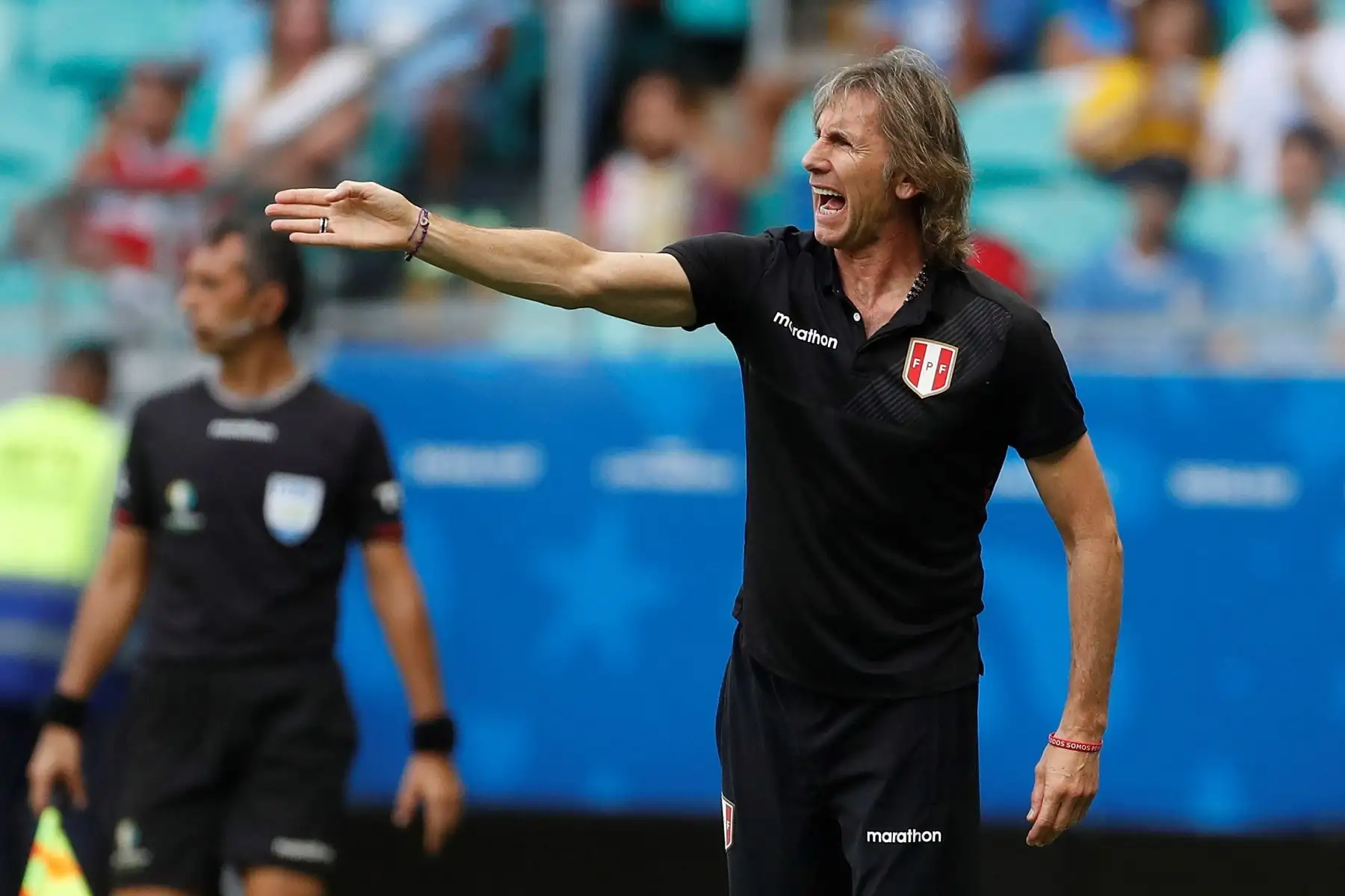 Ricardo Gareca cumple hoy 62 años, es el entrenador más querido de la selección peruana. Foto: EFE