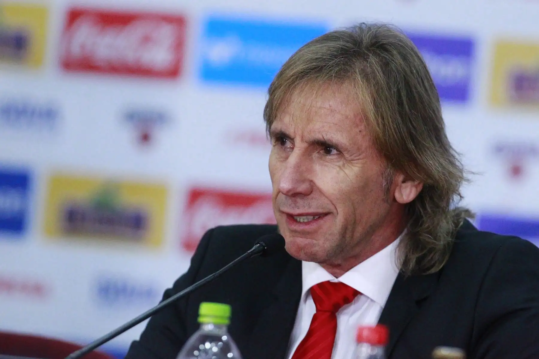 Entre los principales logros que tuvo Ricardo Gareca en la selección peruana de fútbol se encuentran la consecución del tercer lugar de la Copa América de Chile 2015 tras derrotar 2 a 0 a Paraguay, con goles de André Carrillo y Paolo Guerrero. Foto: Eddy Ramos